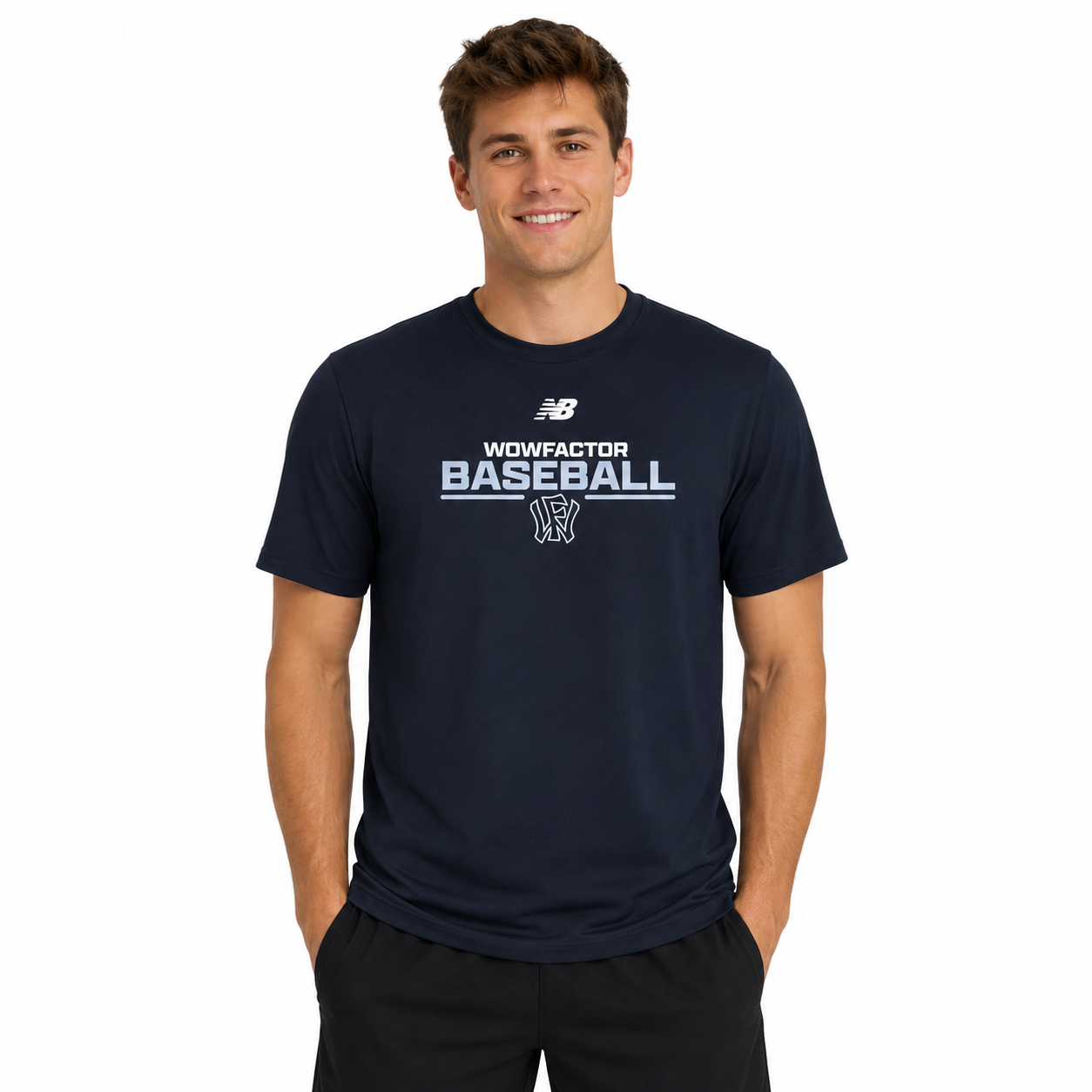 Men's Baseball Cotton 50/50 Nblend T-Shirt