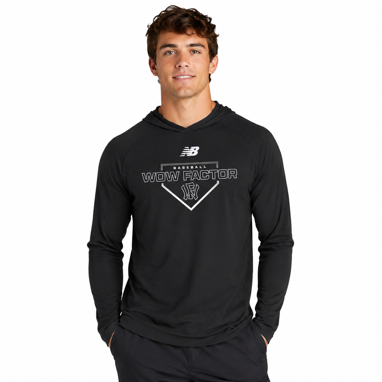 Men's Baseball Lightweight Dry-Fit Athletic Hoodie