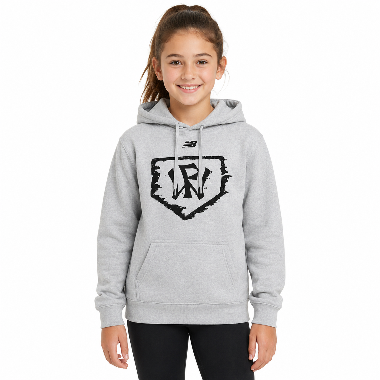 Youth Softball Fleece Hoodie