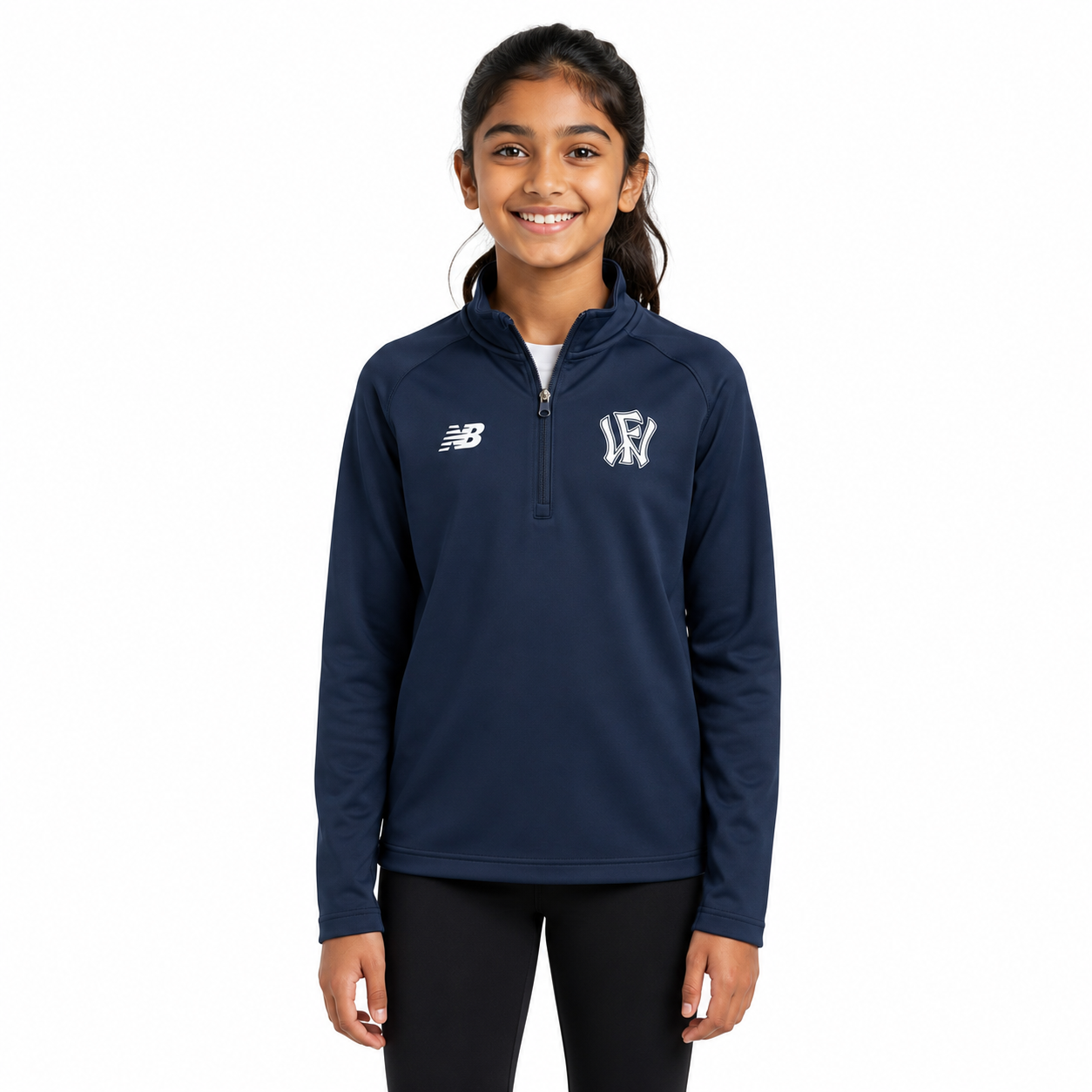 Youth Softball Athletics Half Zip
