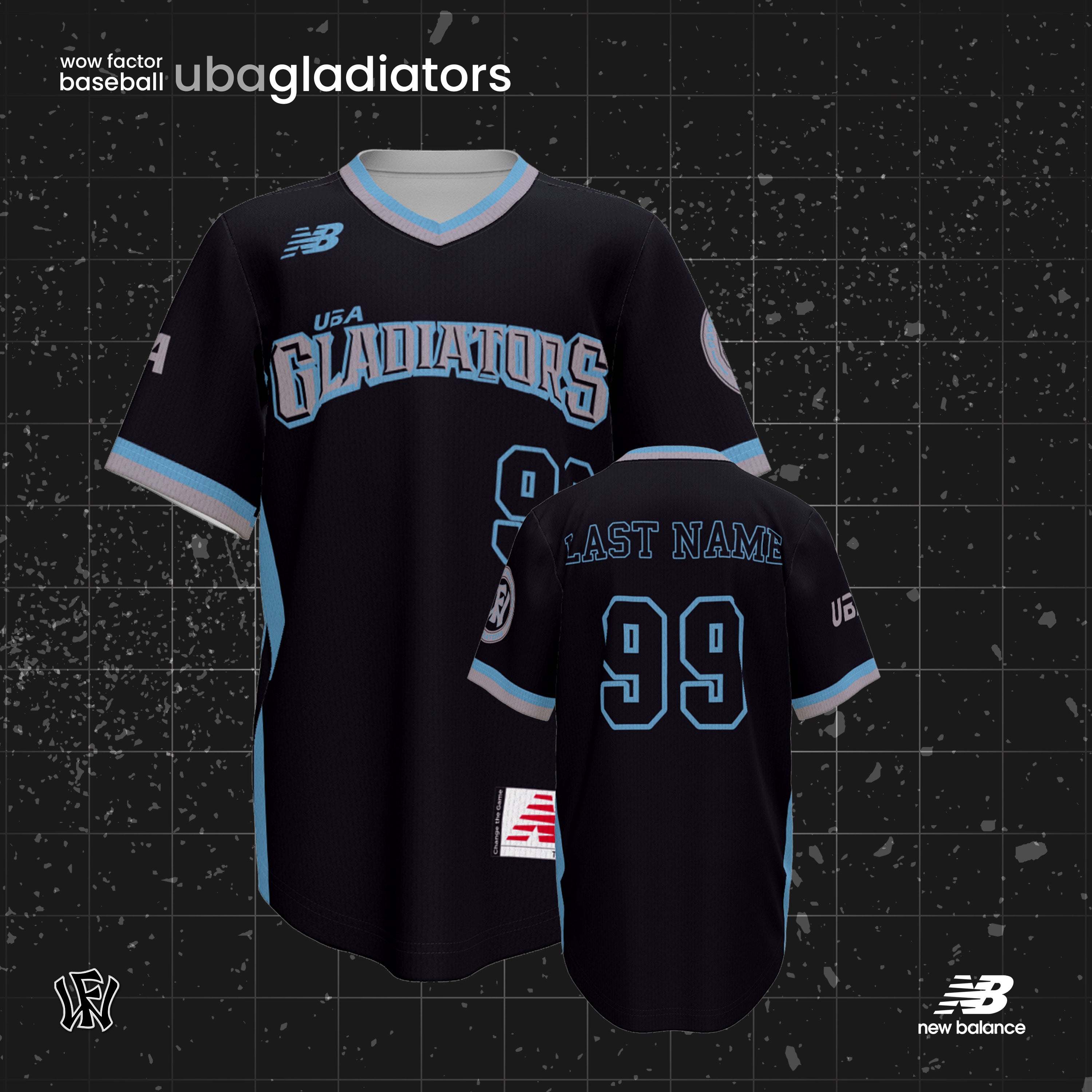 Gladiators Black Jersey