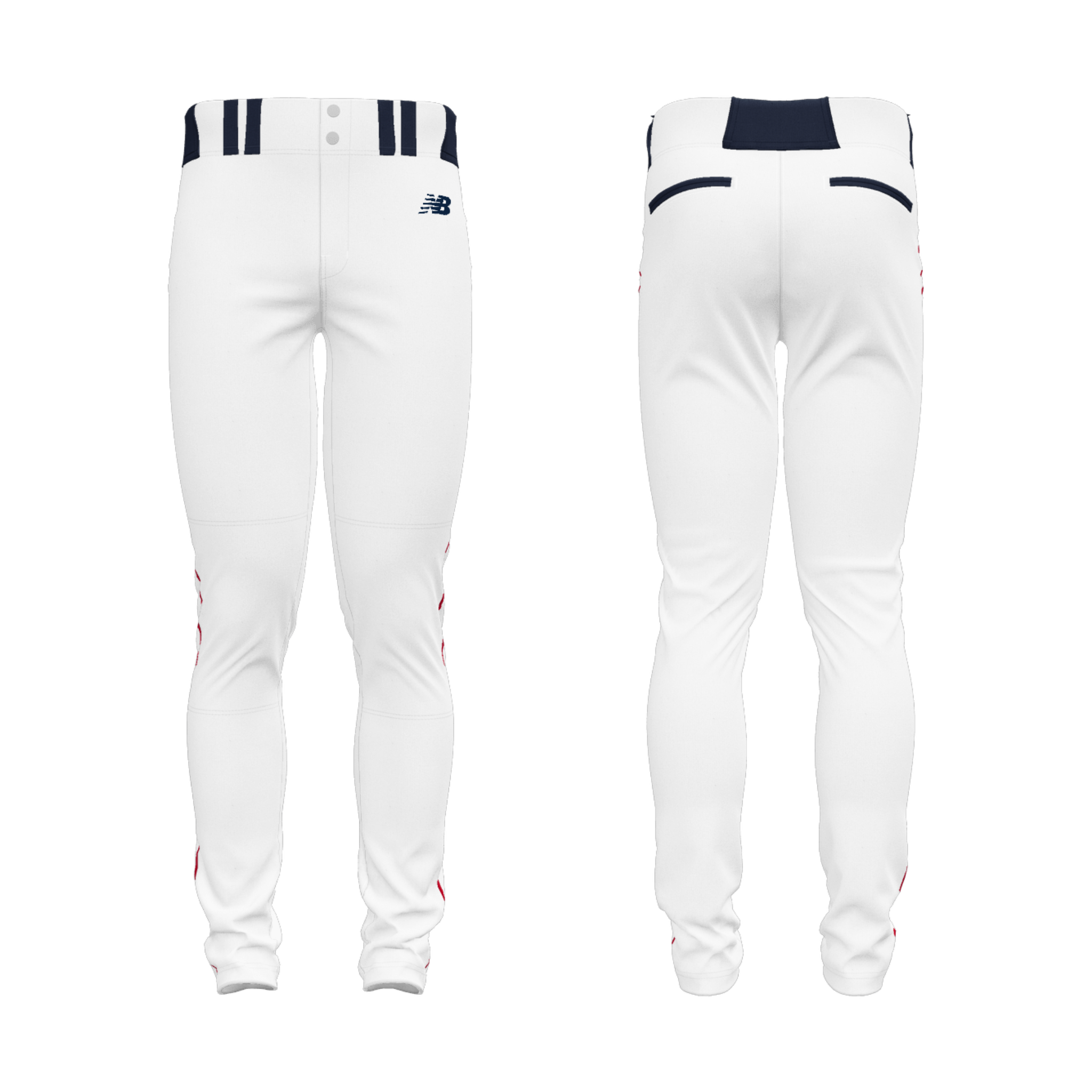 Bandits White Game Pant *Allow 6-8 weeks to arrive*