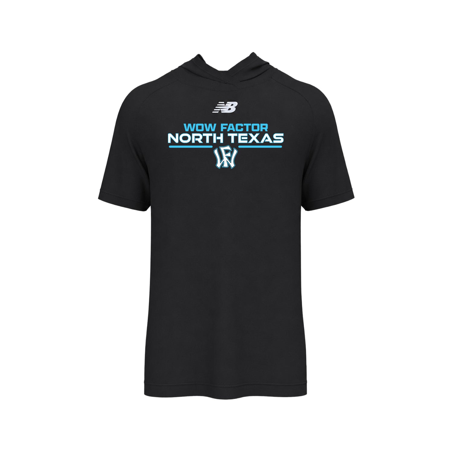 **New Item** North Texas Men's Lightweight Dry-Fit Short Sleeve Athletic Hoodie