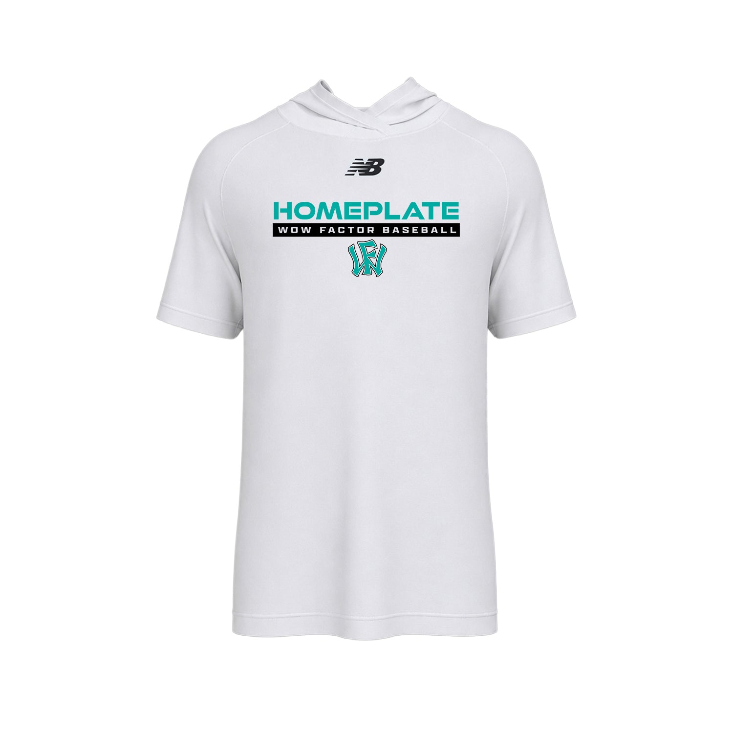 **New Item** Home Plate Men's Lightweight Dry-Fit Short Sleeve Athletic Hoodie