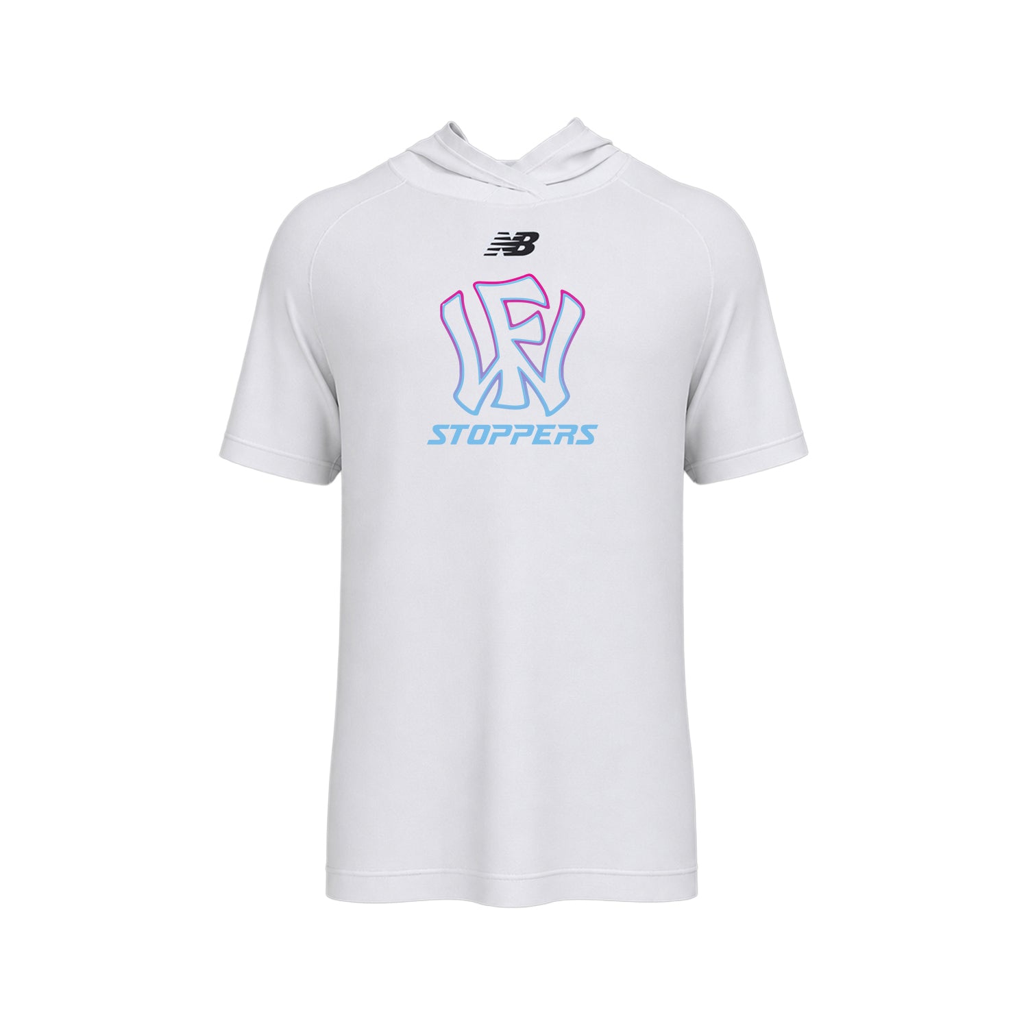 **New Item** Stoppers Men's Lightweight Dry-Fit Short Sleeve Athletic Hoodie