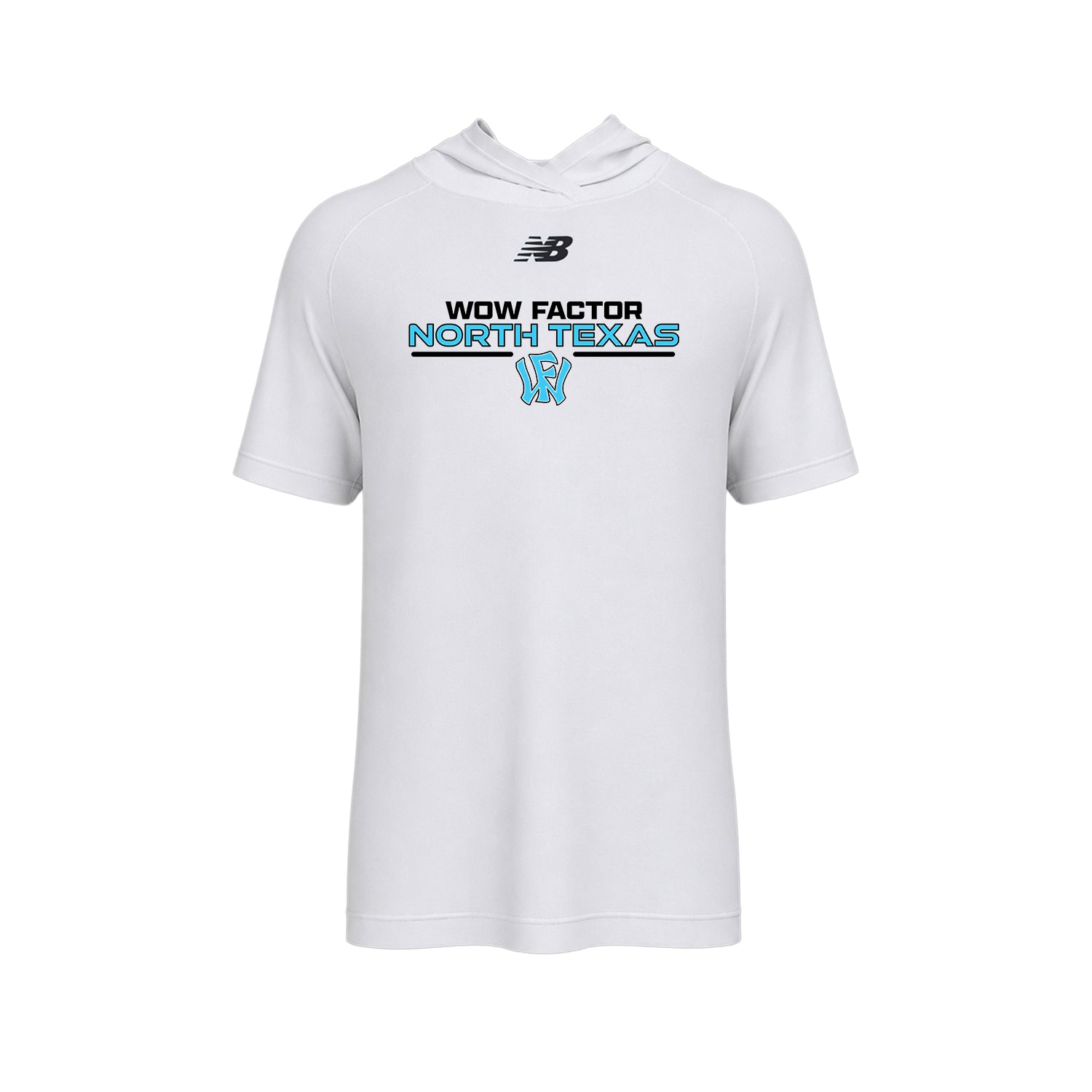 **New Item** North Texas Men's Lightweight Dry-Fit Short Sleeve Athletic Hoodie