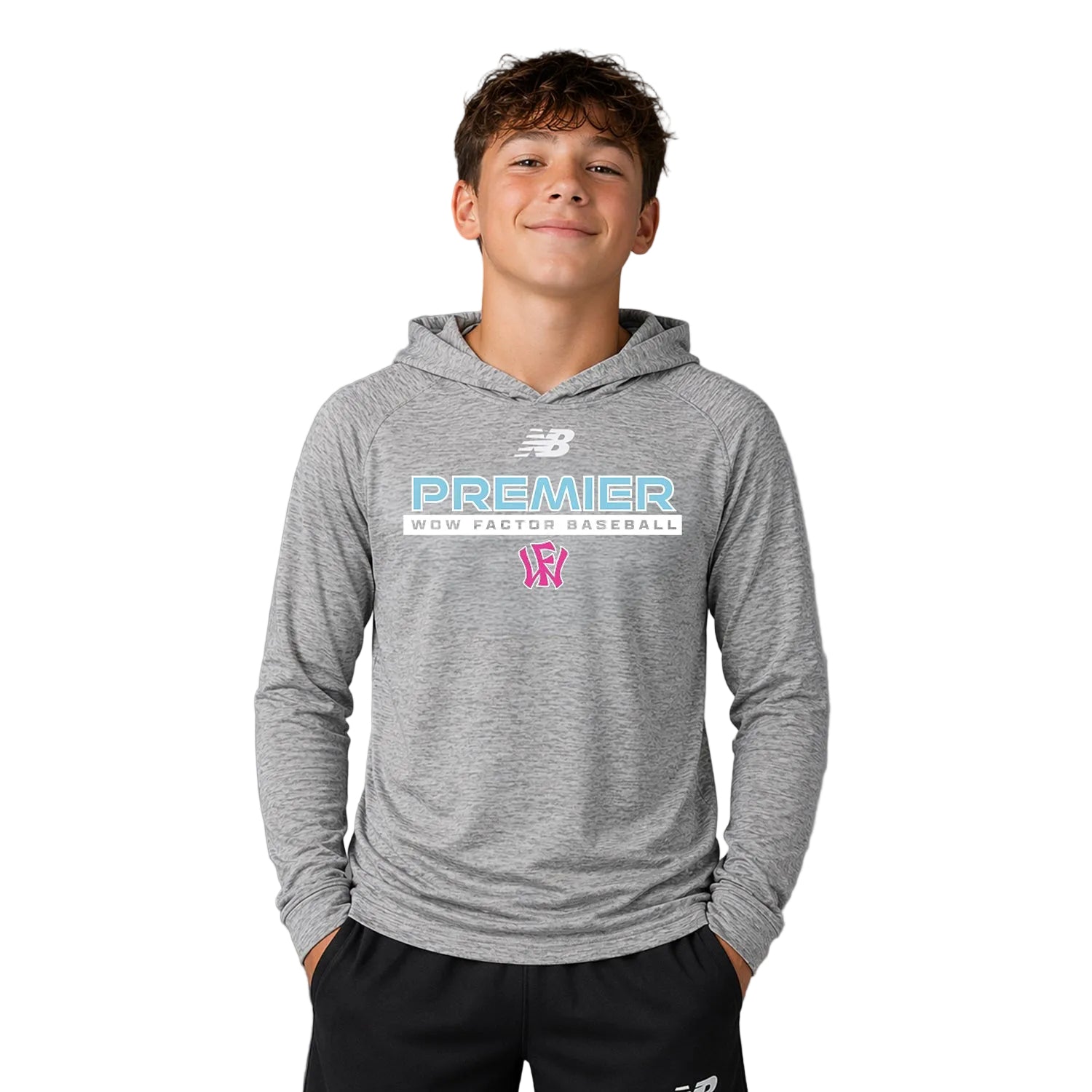 Youth Premier Lightweight Dry-Fit Athletic Hoodie