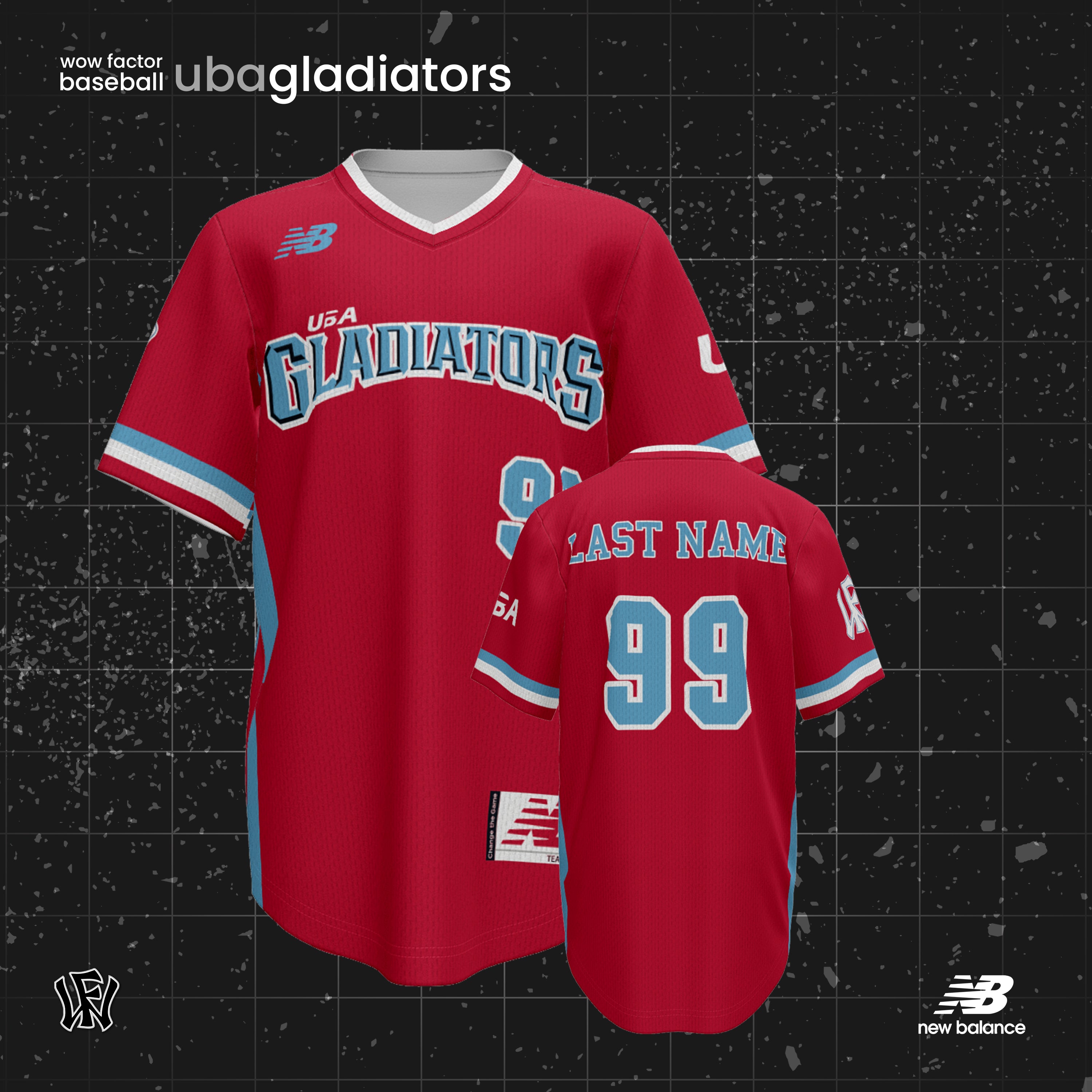 Gladiators Red Jersey