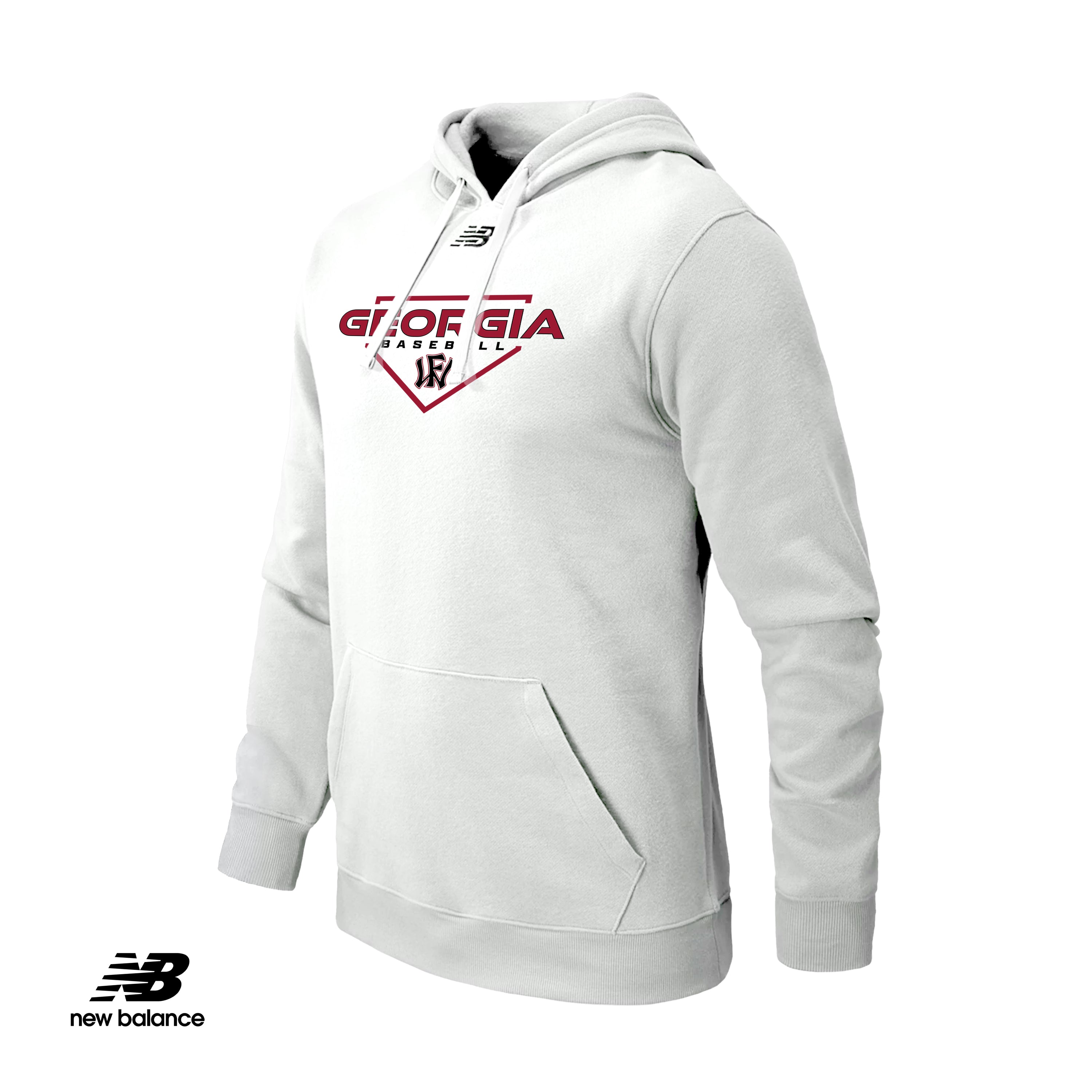 Georgia Mens Fleece Hoodie