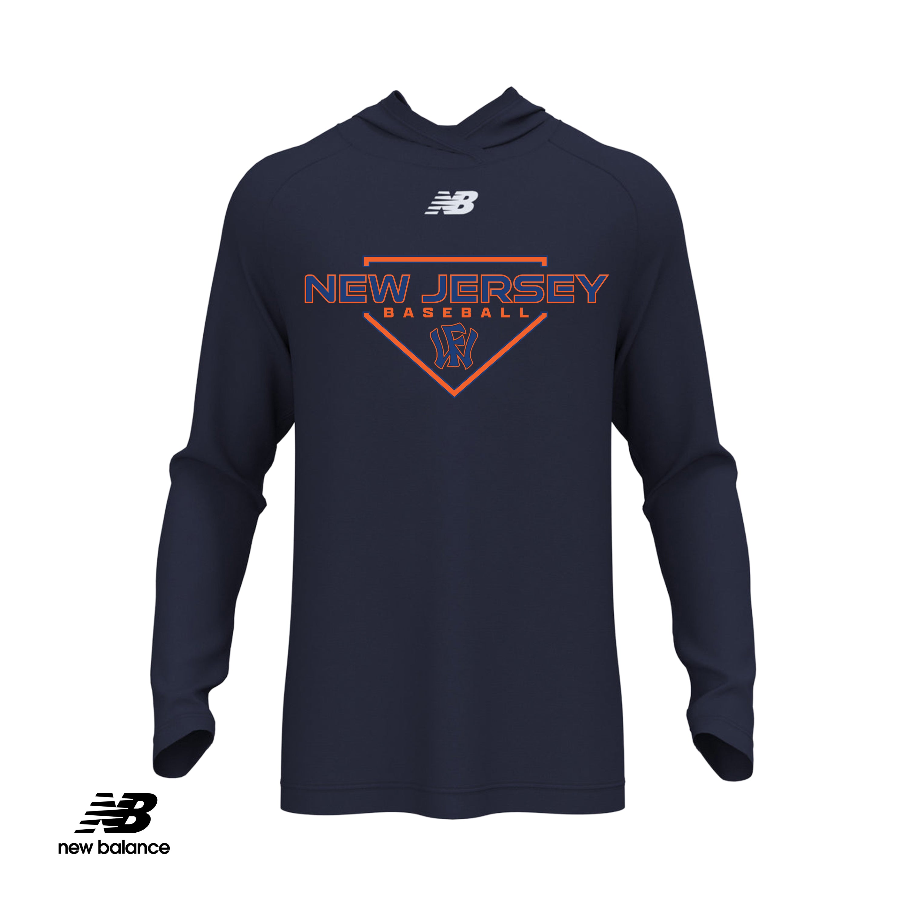 New Jersey Mens Athletic Hoodie