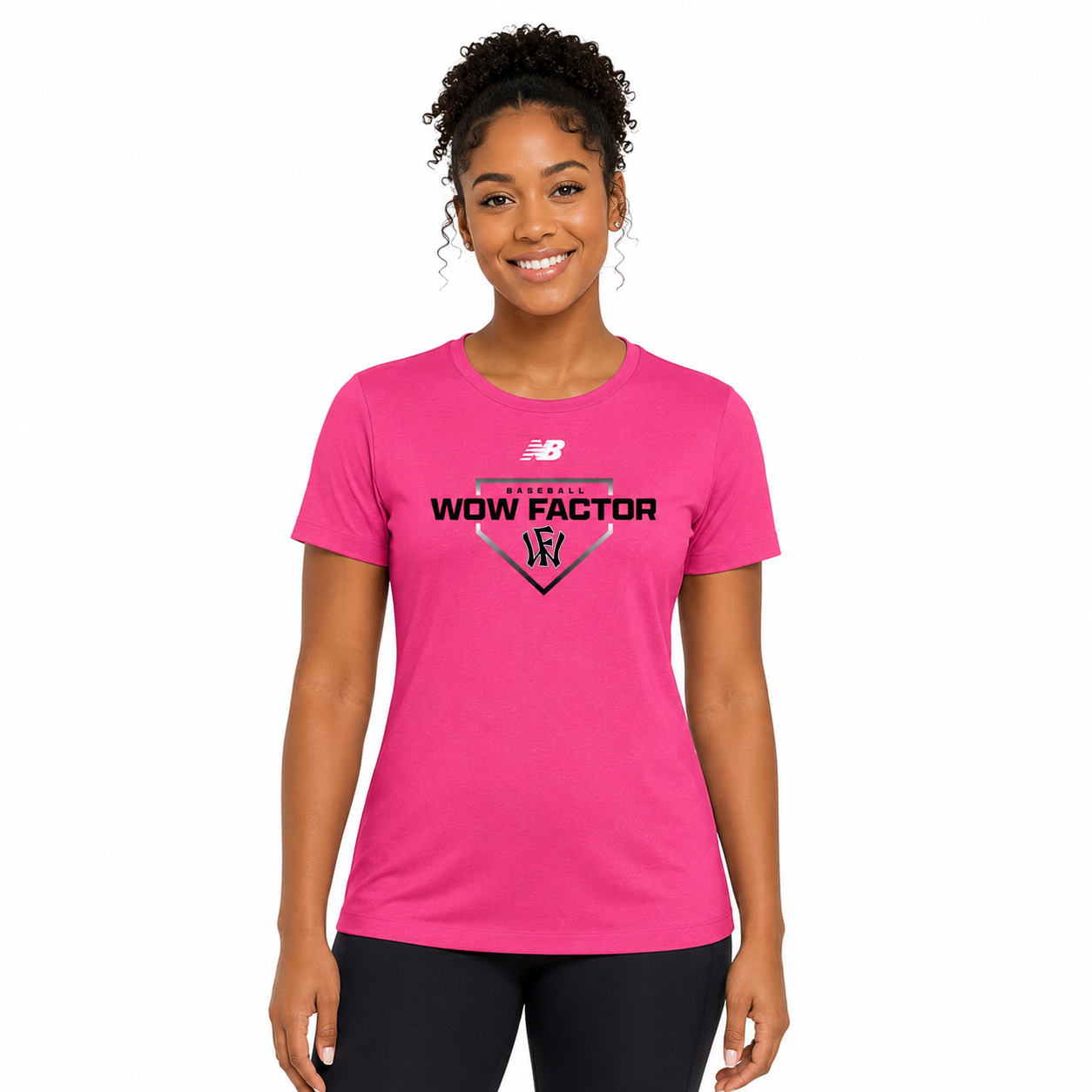 Women's Baseball Cotton 50/50 Nblend T-Shirt