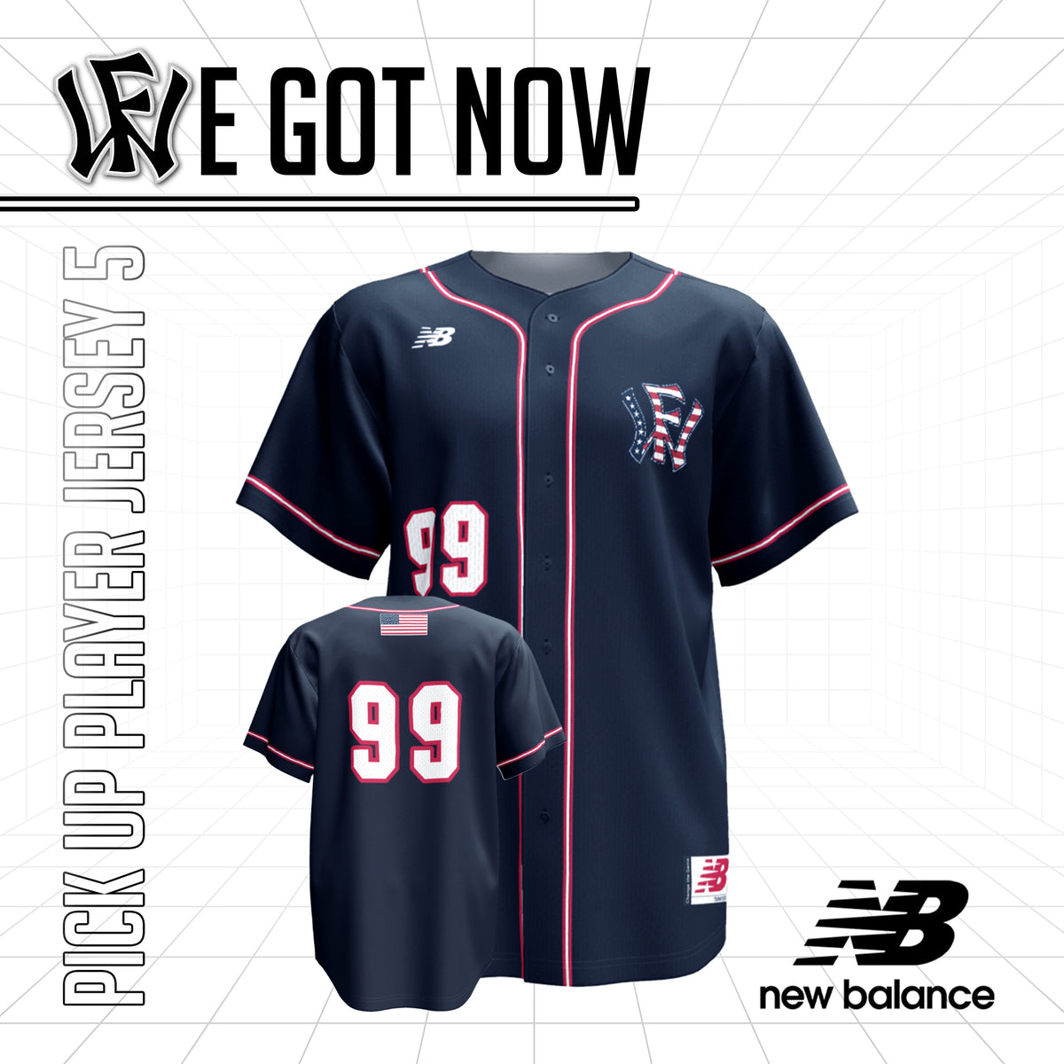 New Balance Uniform Jersey 5