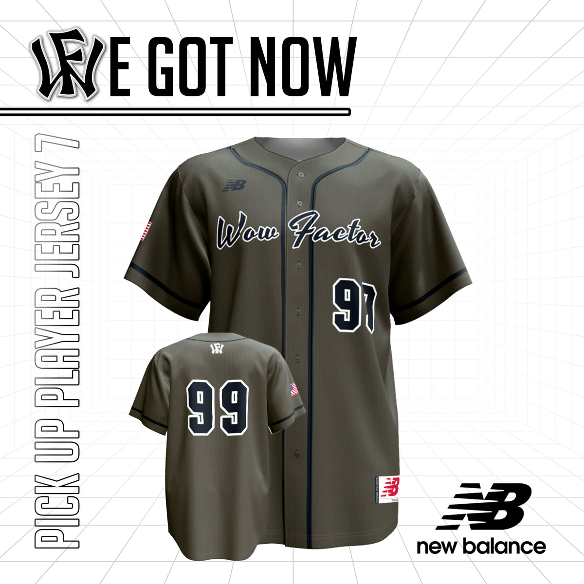 New Balance Uniform Jersey 7