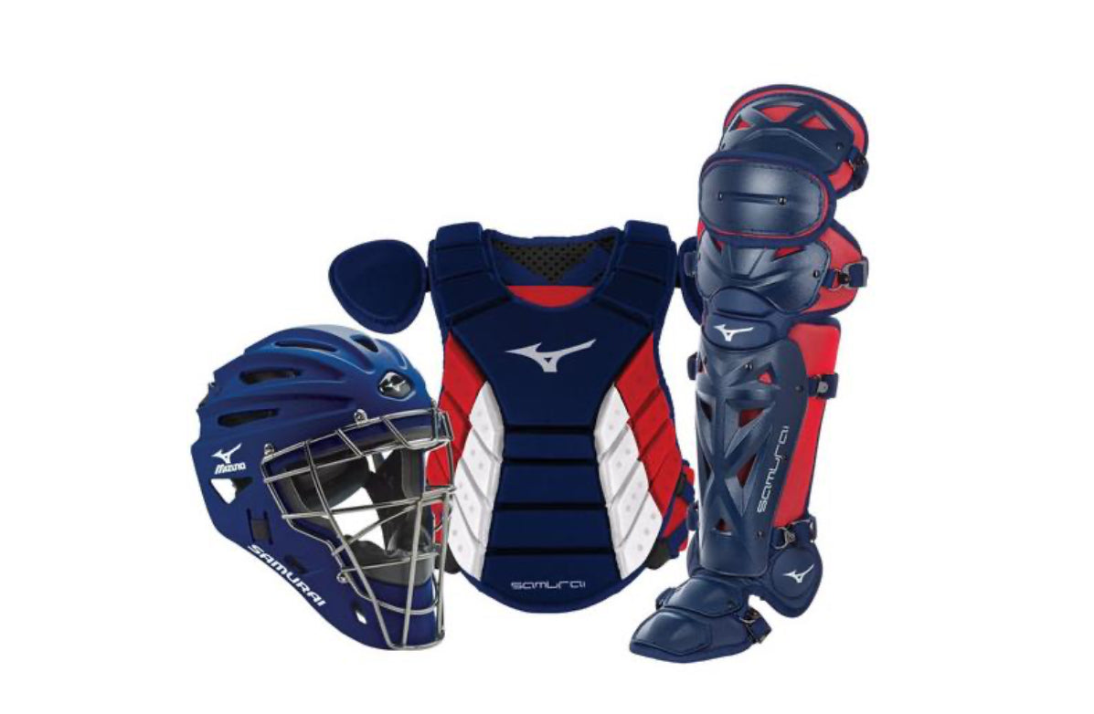 Samurai Adult Baseball Boxed Catcher's Gear Set 16"