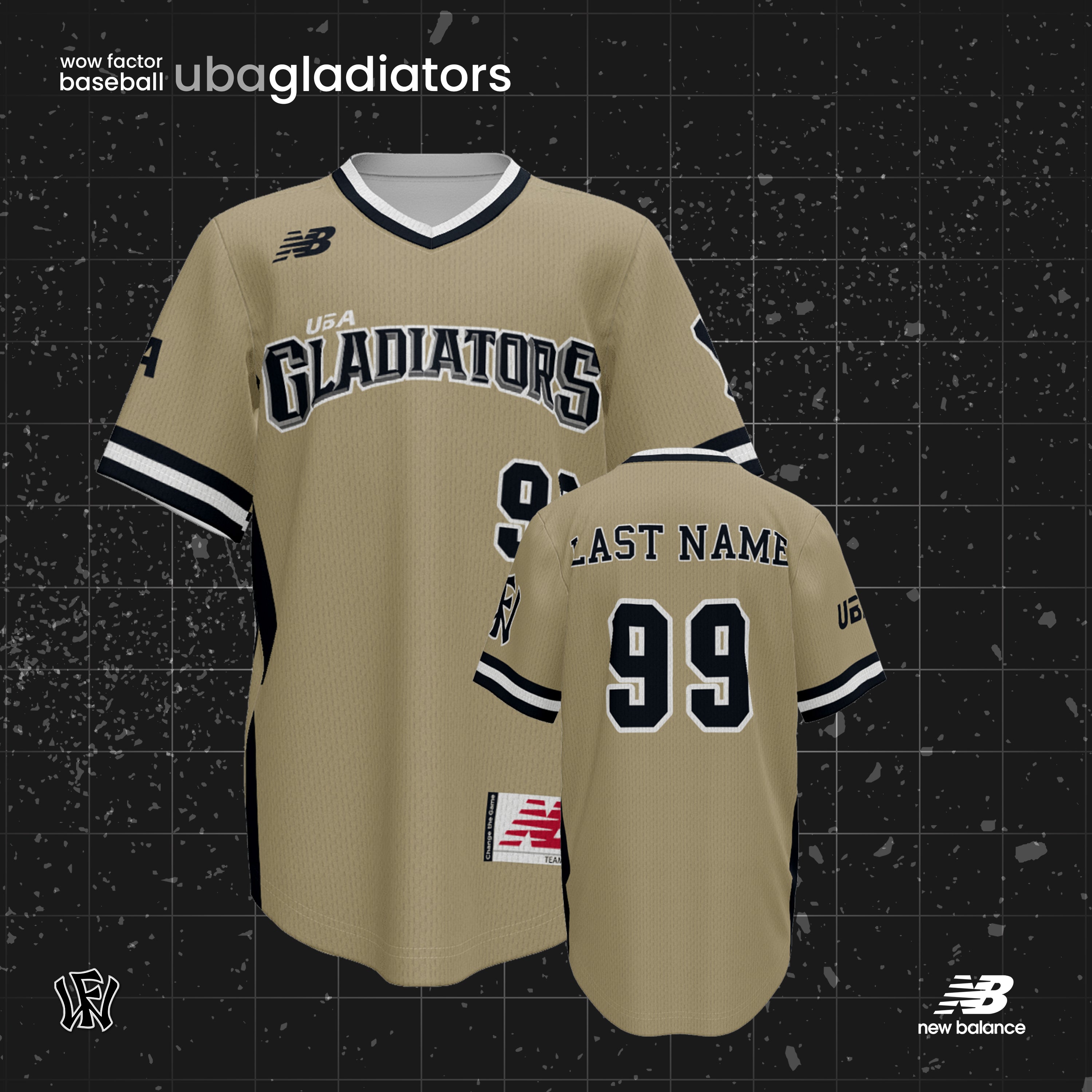 Gladiators Gold Jersey