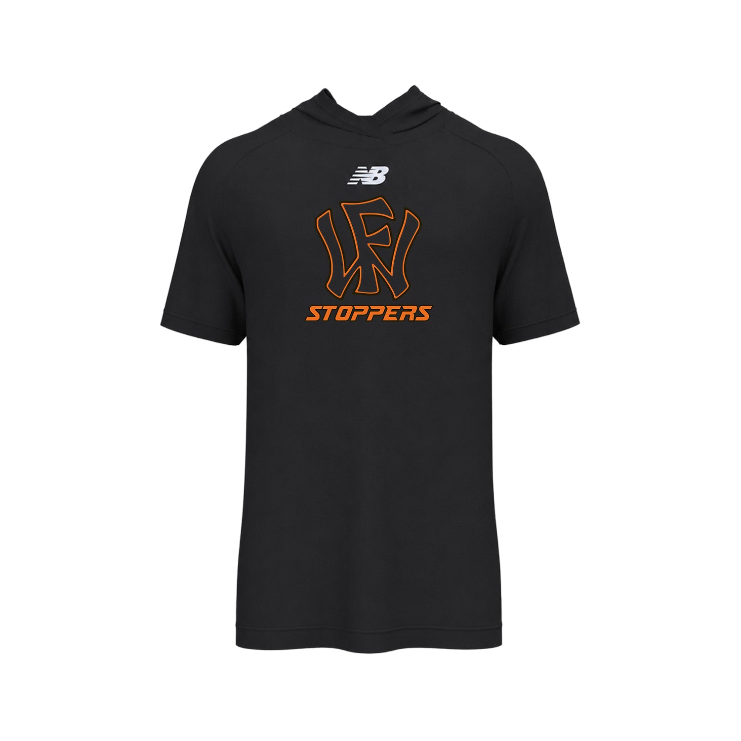 **New Item** Stoppers Men's Lightweight Dry-Fit Short Sleeve Athletic Hoodie