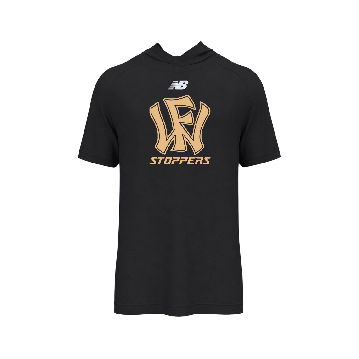 **New Item** Stoppers Men's Lightweight Dry-Fit Short Sleeve Athletic Hoodie
