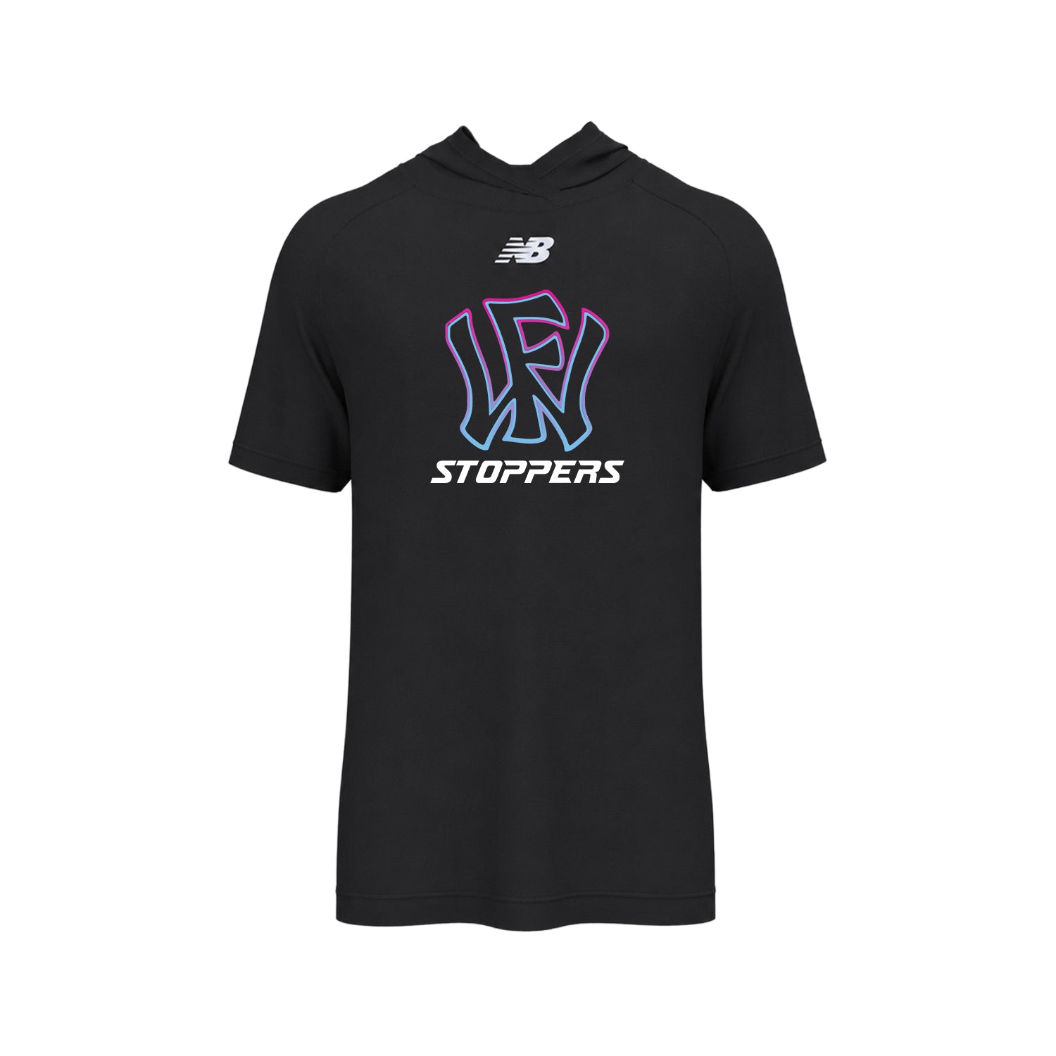 **New Item** Stoppers Men's Lightweight Dry-Fit Short Sleeve Athletic Hoodie