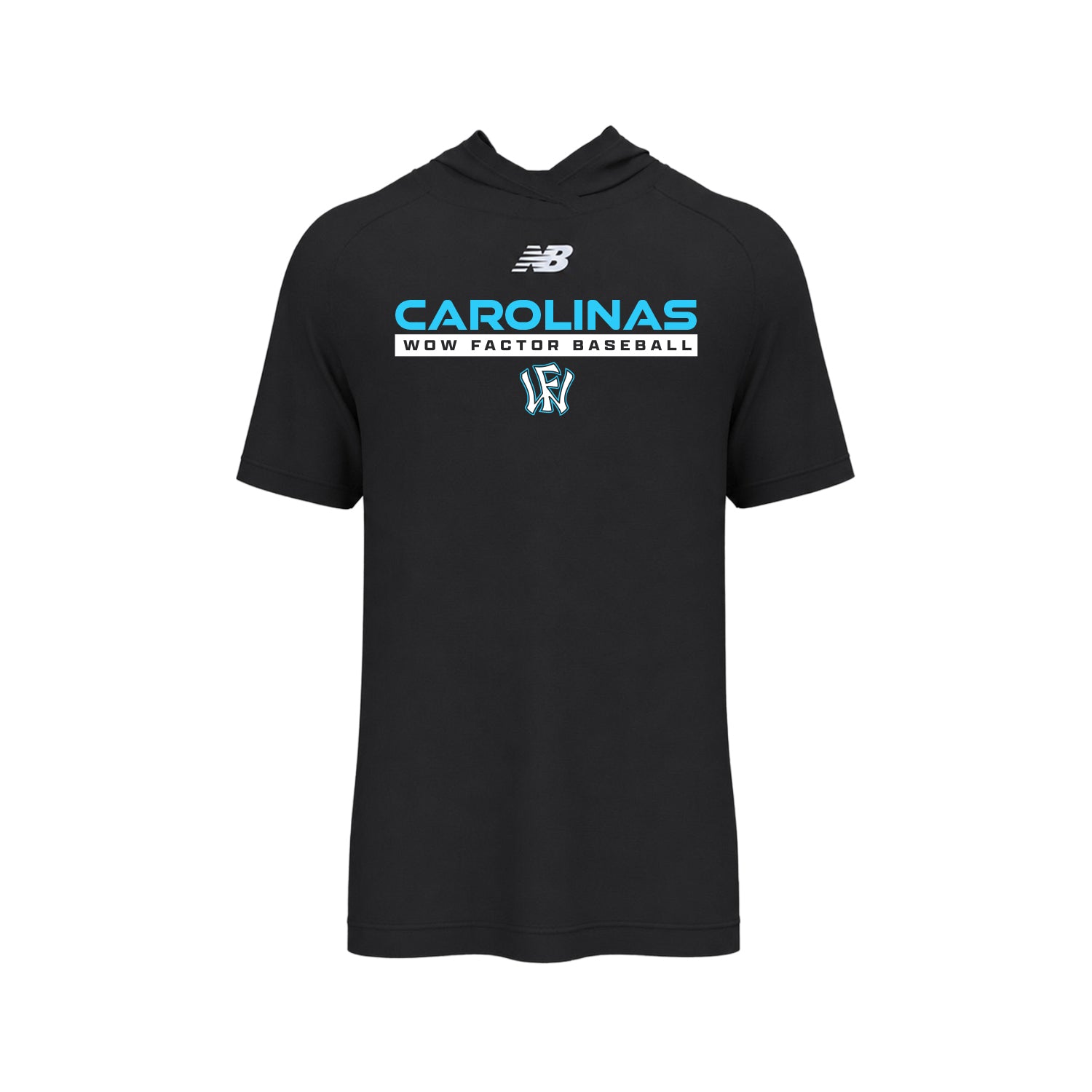 **New Item** Carolinas Men's Lightweight Dry-Fit Short Sleeve Athletic Hoodie