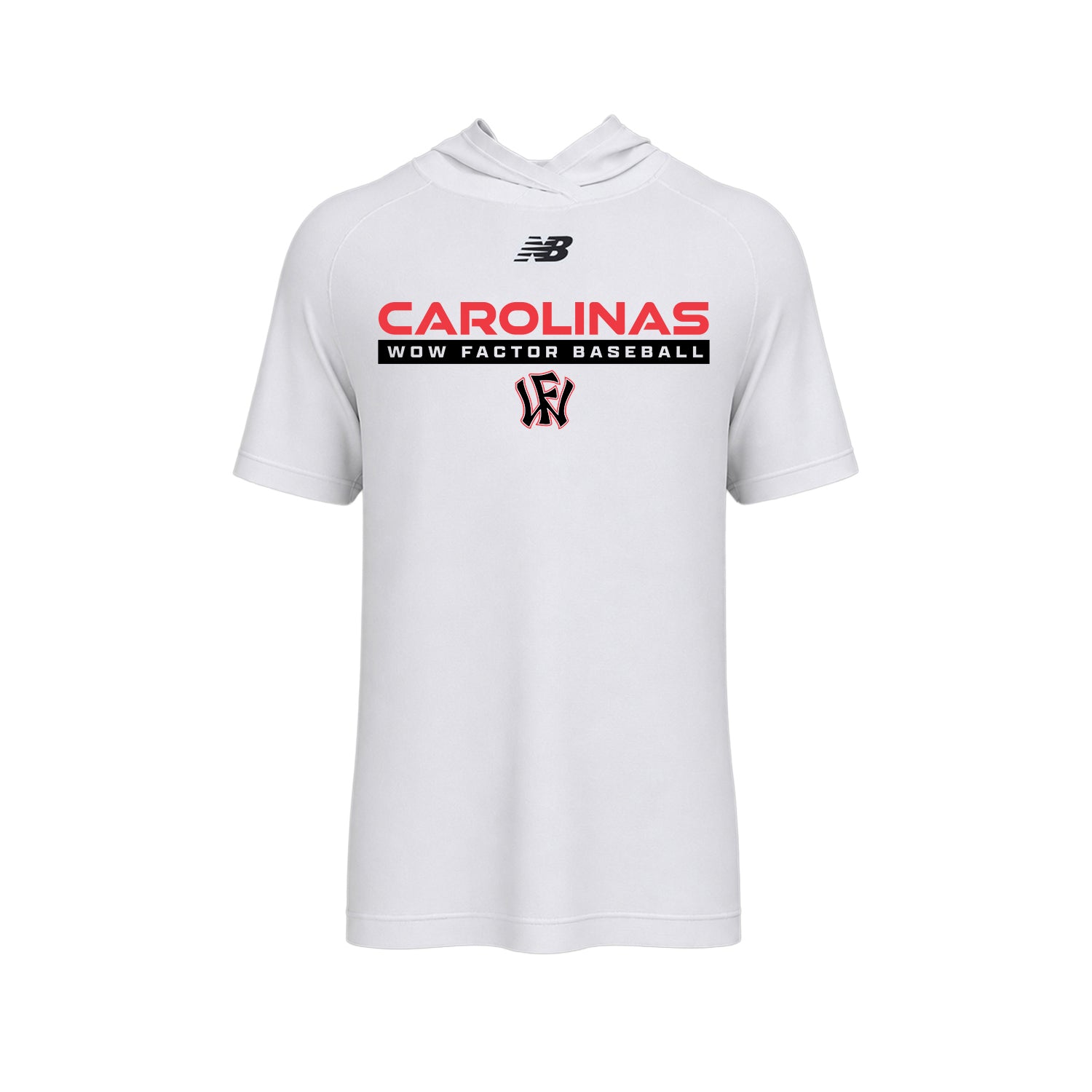 **New Item** Carolina Select Men's Lightweight Dry-Fit Short Sleeve Athletic Hoodie