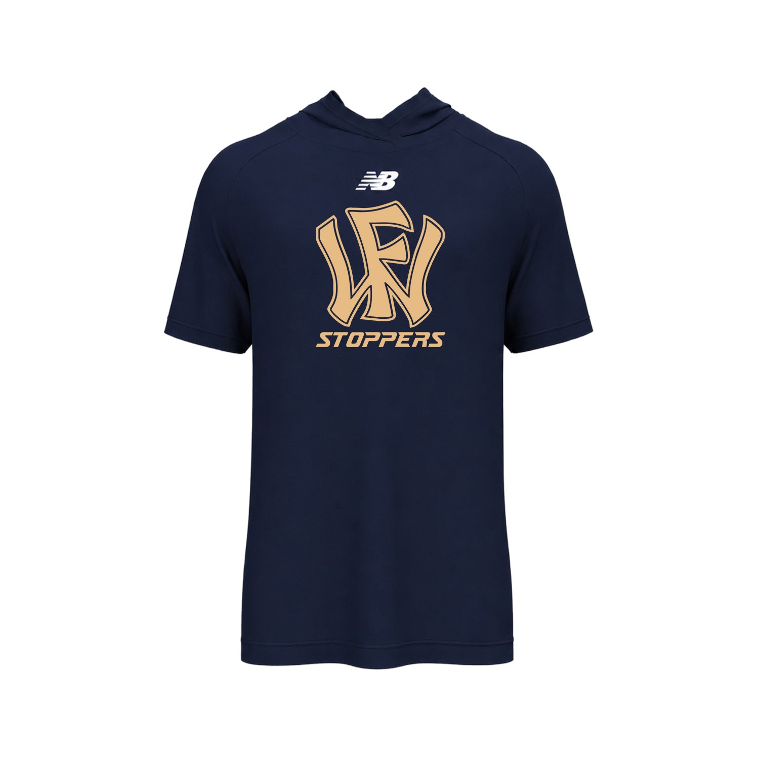 **New Item** Stoppers Men's Lightweight Dry-Fit Short Sleeve Athletic Hoodie