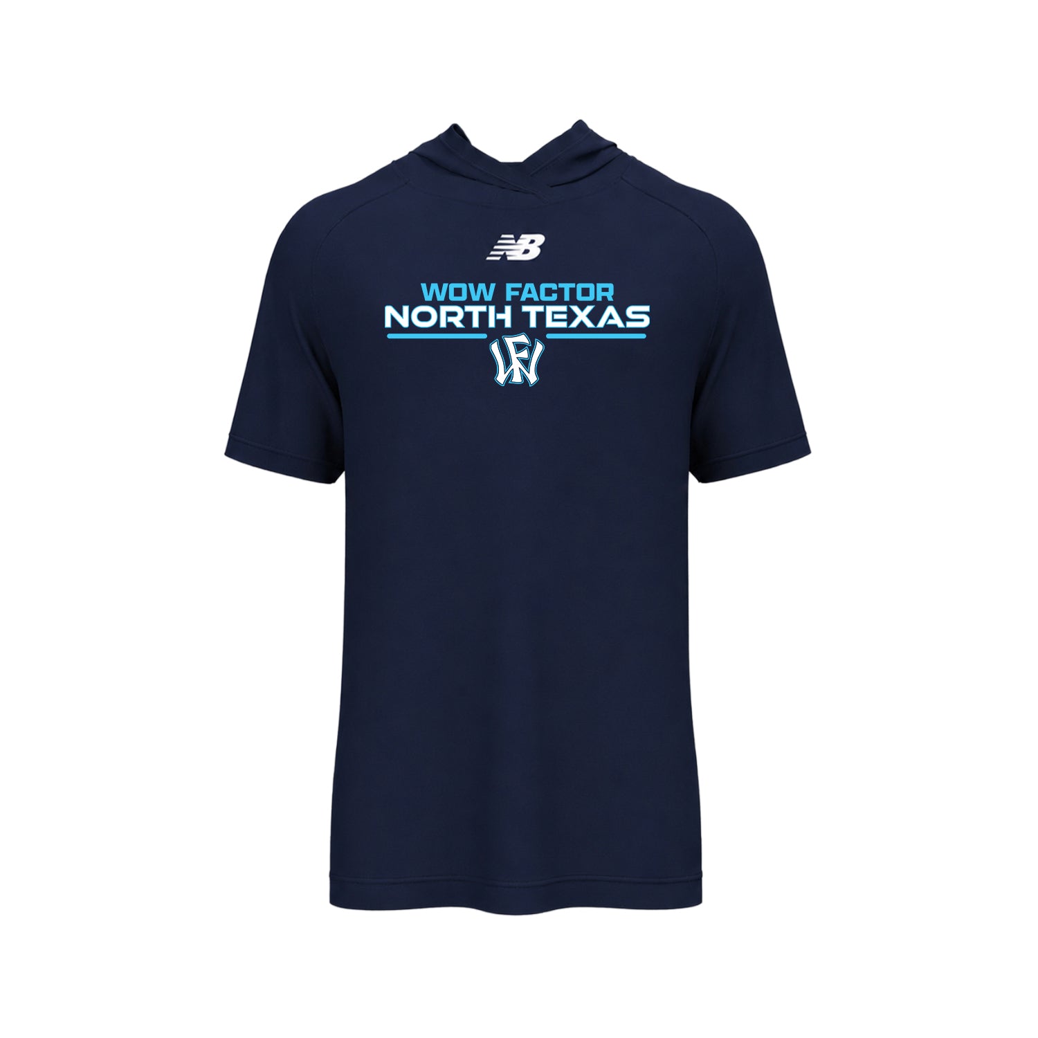 **New Item** North Texas Men's Lightweight Dry-Fit Short Sleeve Athletic Hoodie