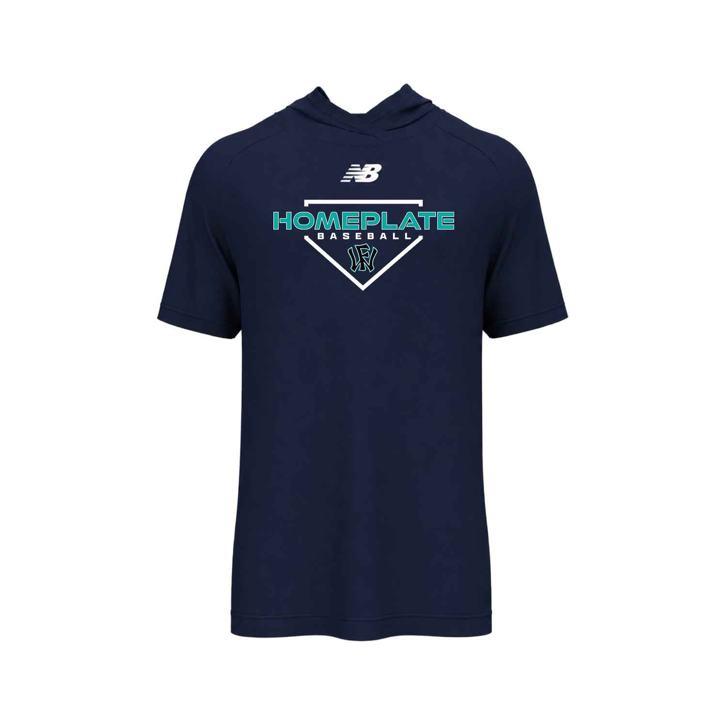 **New Item** Home Plate Men's Lightweight Dry-Fit Short Sleeve Athletic Hoodie