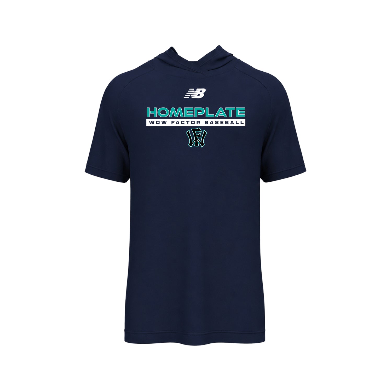 **New Item** Home Plate Men's Lightweight Dry-Fit Short Sleeve Athletic Hoodie
