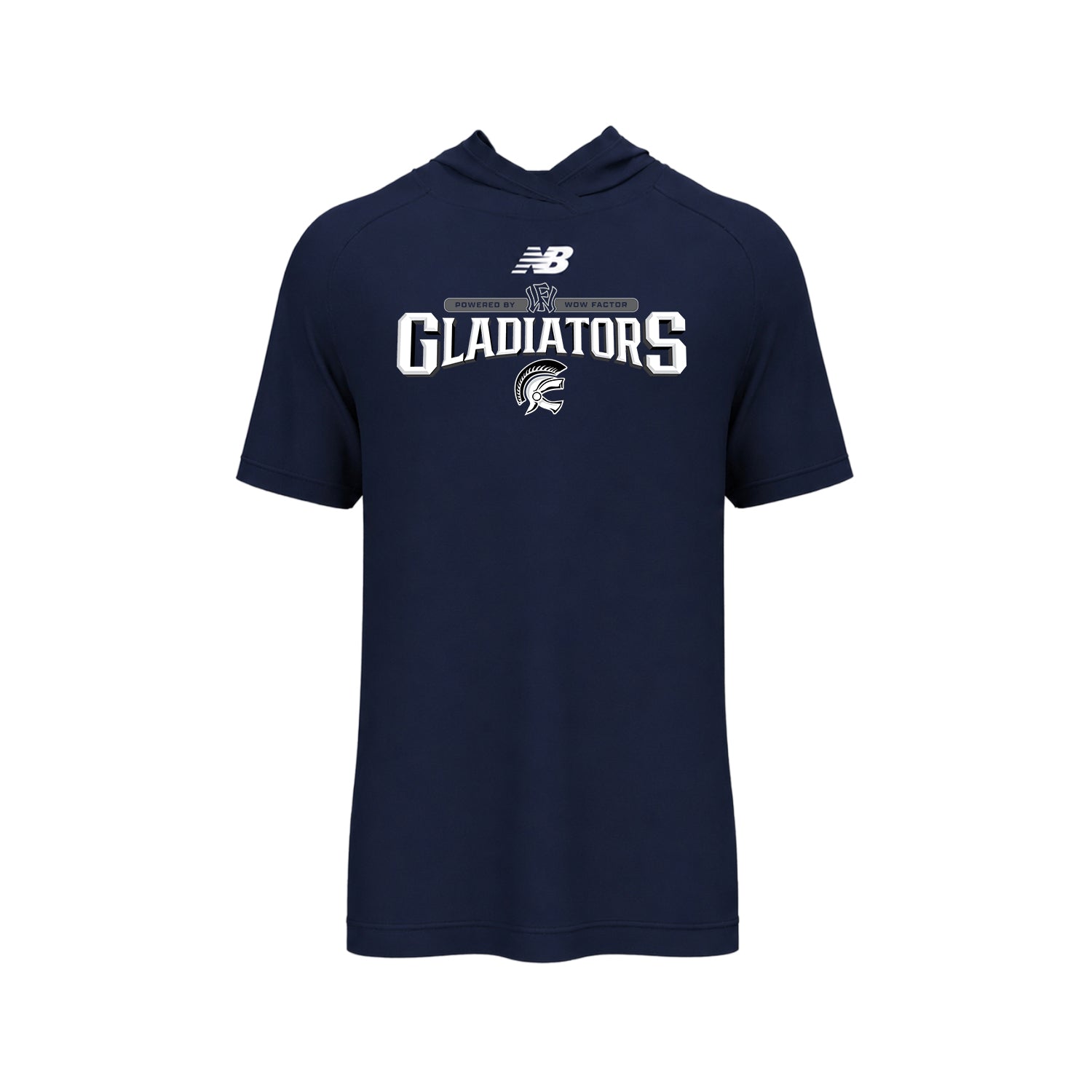 **New Item** Gladiators Men's Lightweight Dry-Fit Short Sleeve Athletic Hoodie