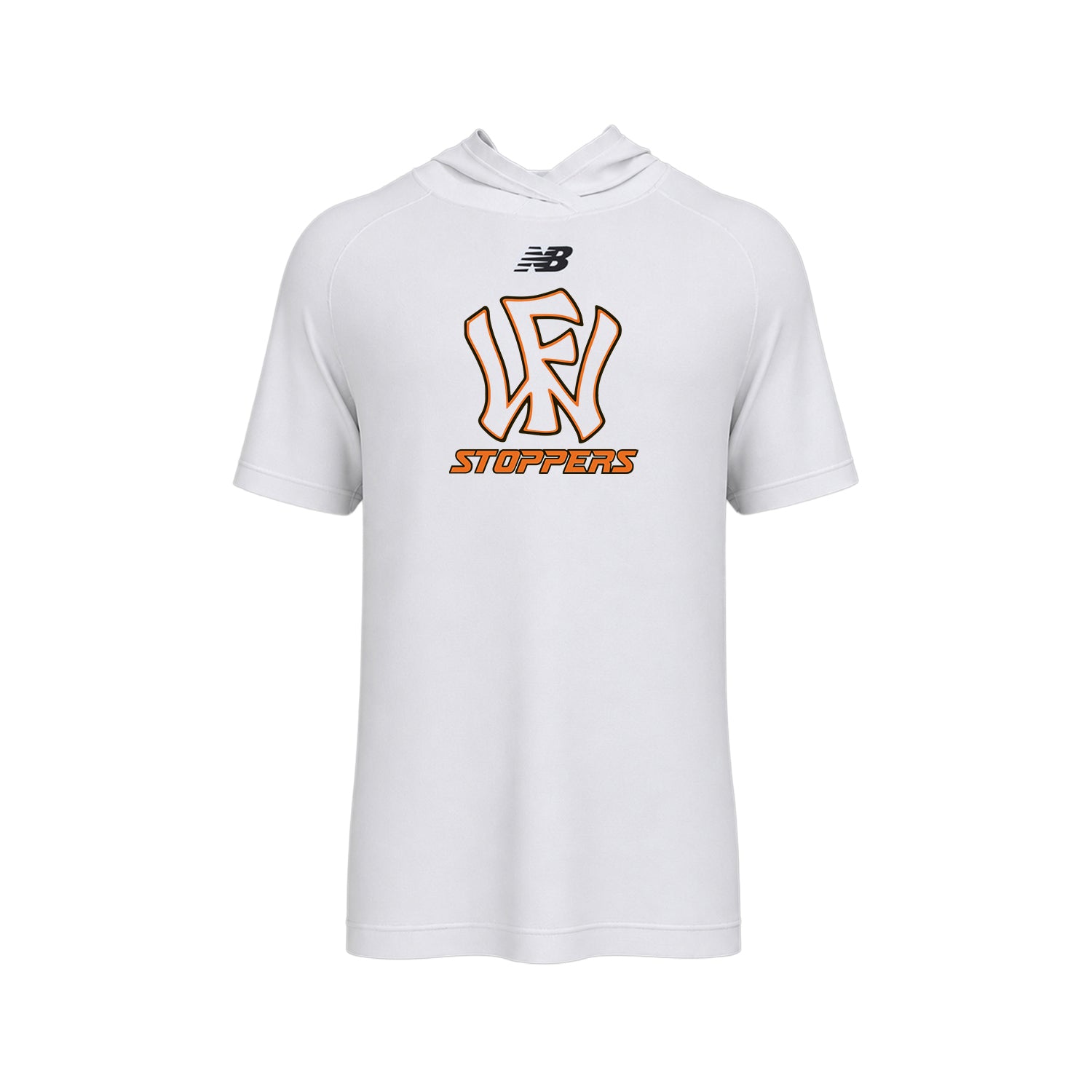 **New Item** Stoppers Men's Lightweight Dry-Fit Short Sleeve Athletic Hoodie