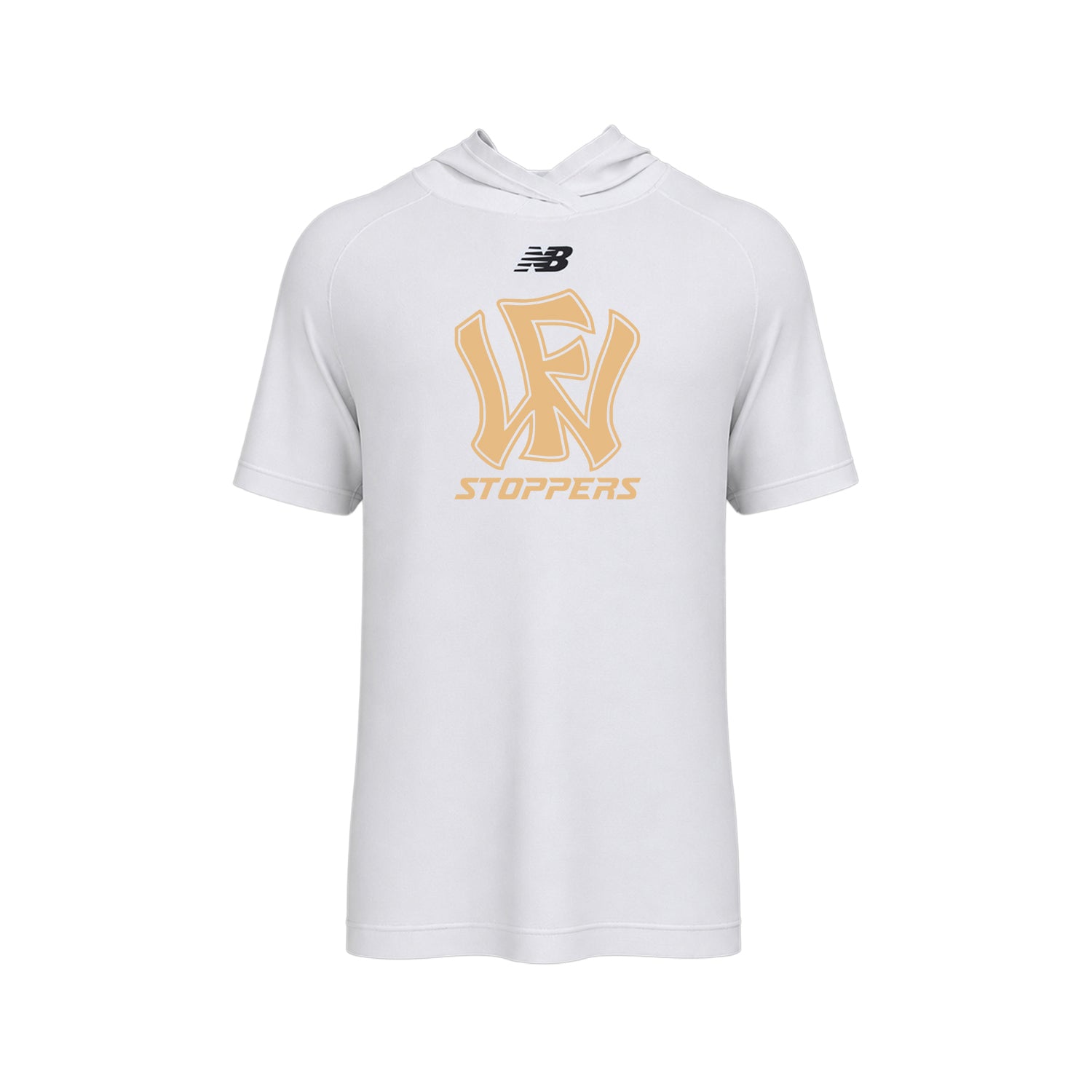 **New Item** Stoppers Men's Lightweight Dry-Fit Short Sleeve Athletic Hoodie