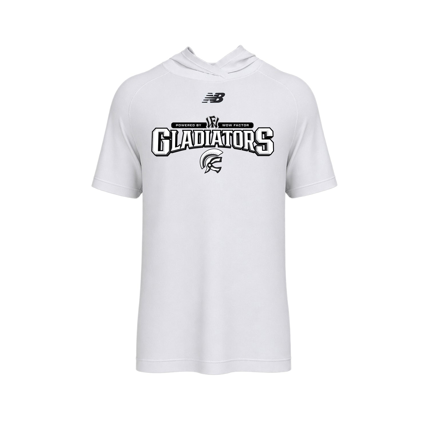 **New Item** Gladiators Men's Lightweight Dry-Fit Short Sleeve Athletic Hoodie