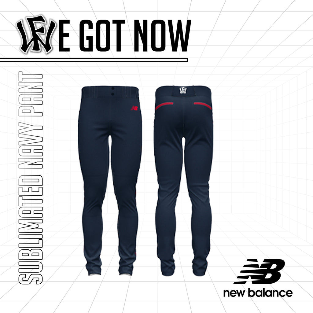 New Balance Uniform Sublimated Navy Pant