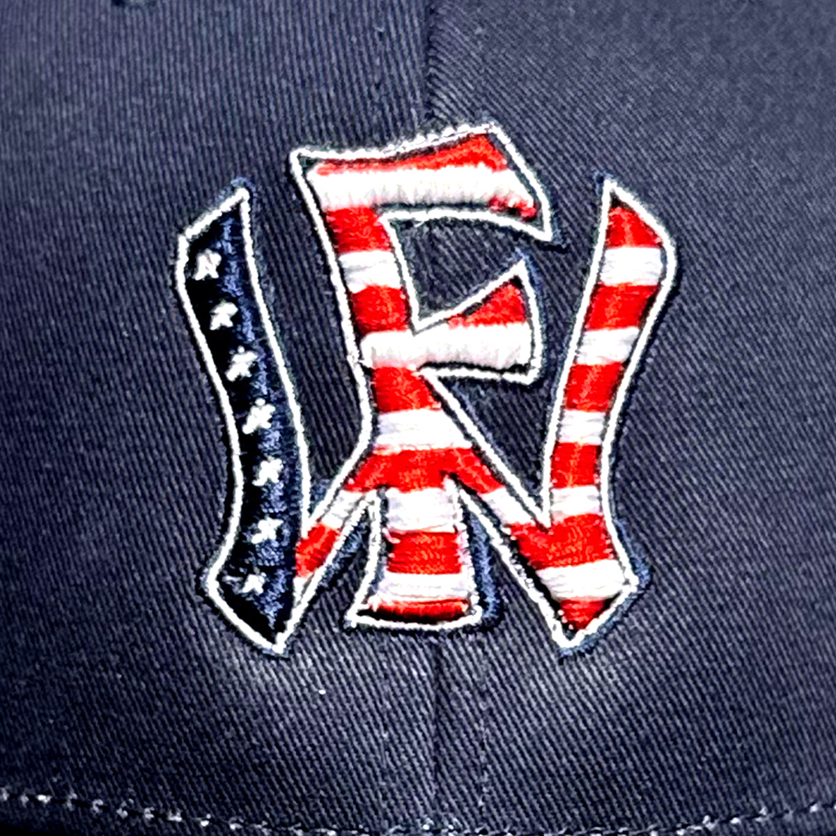 Red White and Blue All Day Trucker Hat