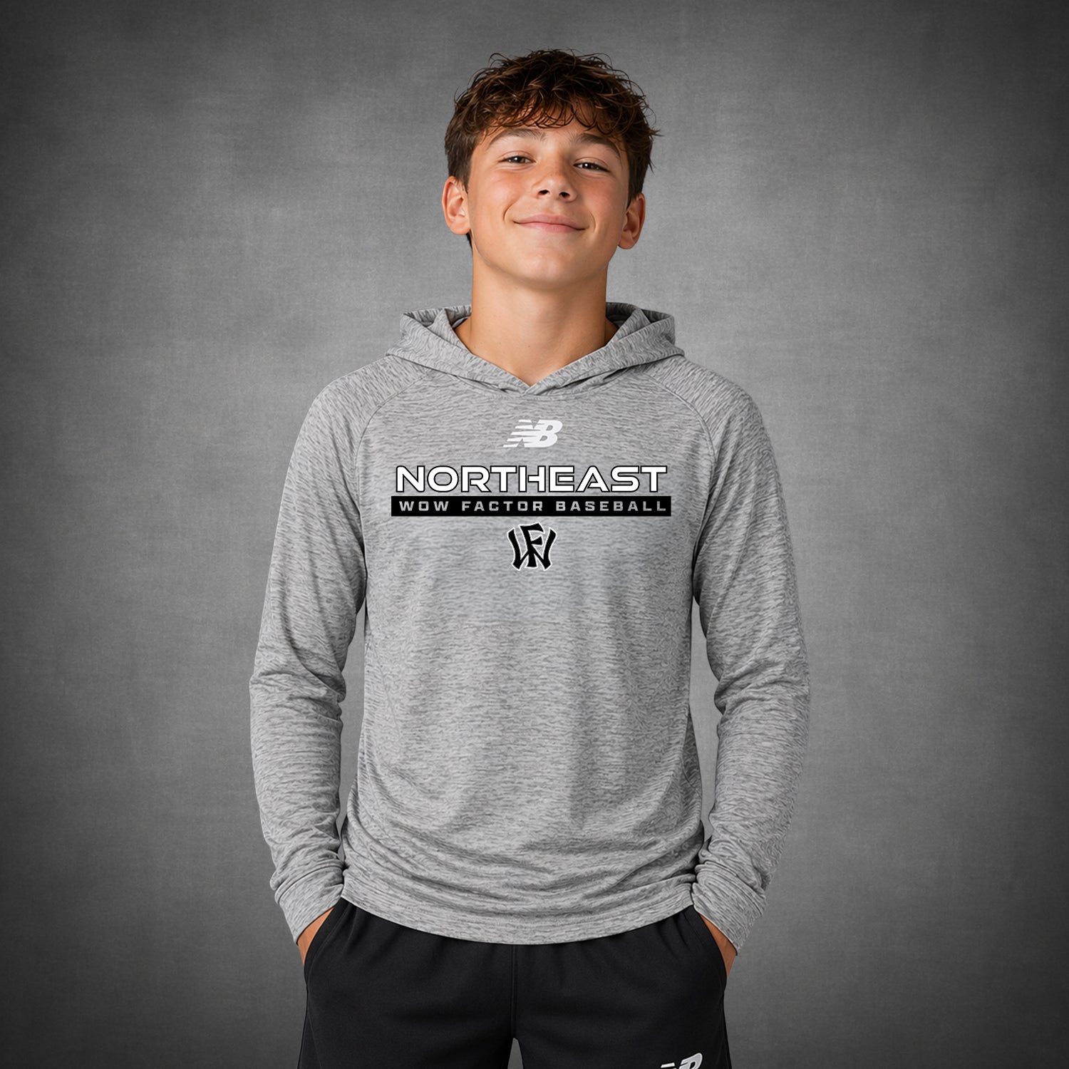 Youth Northeast Lightweight Dry-Fit Athletic Hoodie