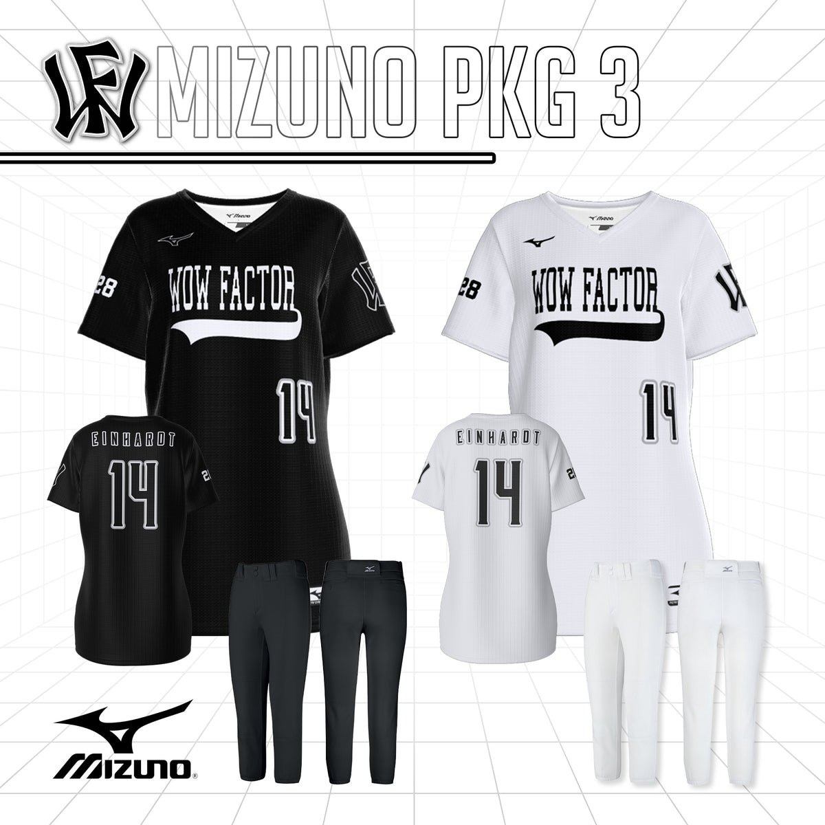 Mizuno Uniform Pkg 3