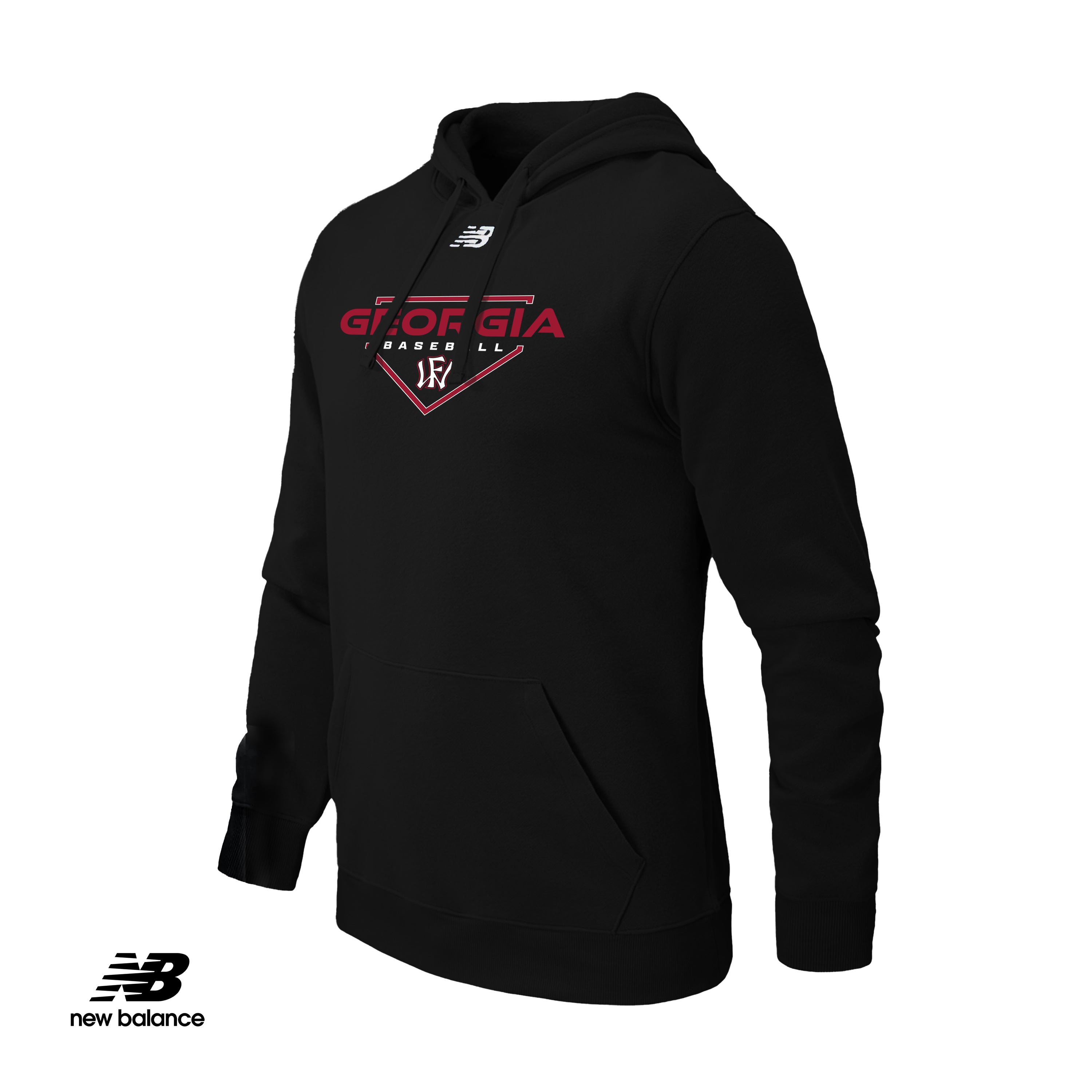 Georgia Mens Fleece Hoodie