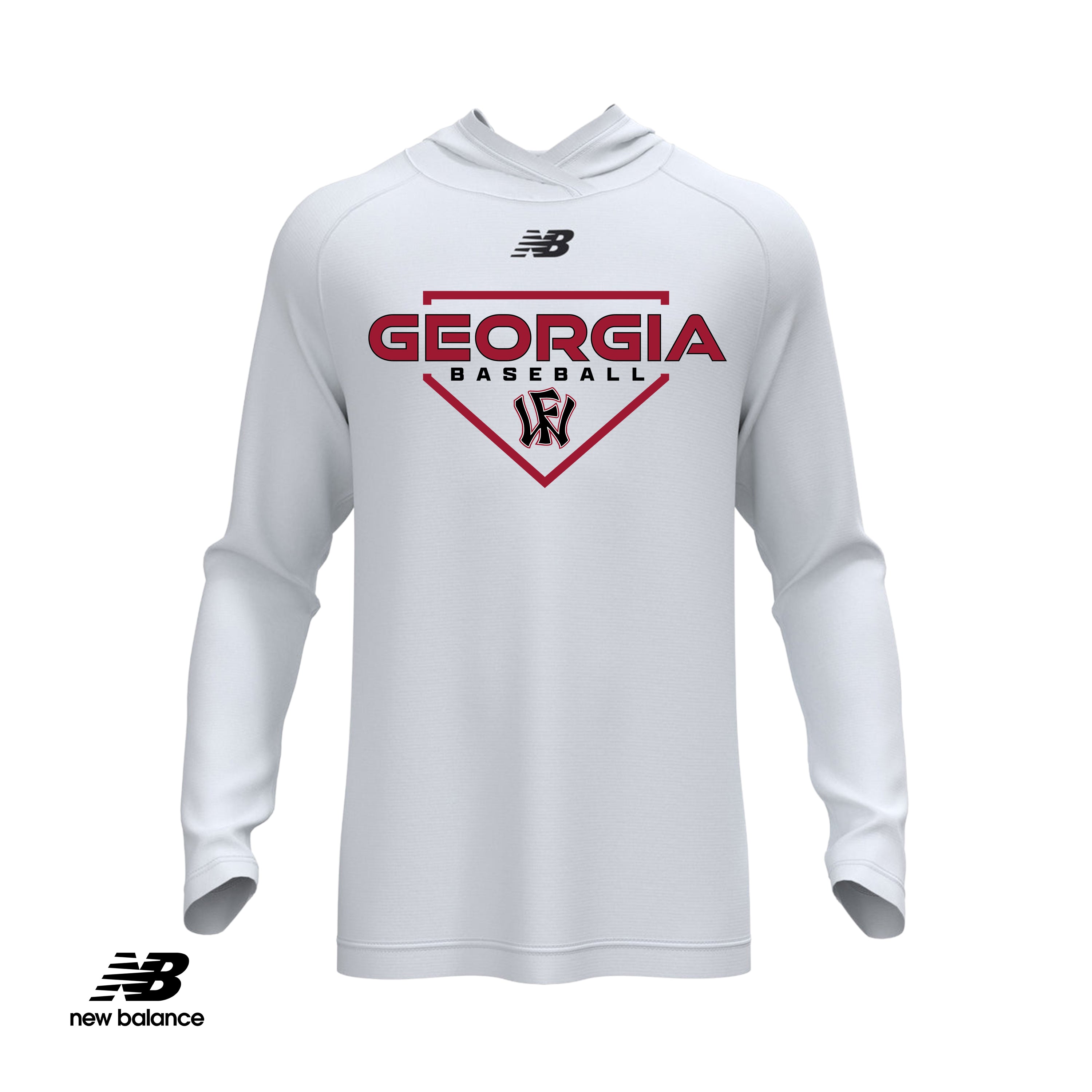 Georgia Mens Athletic Hoodie