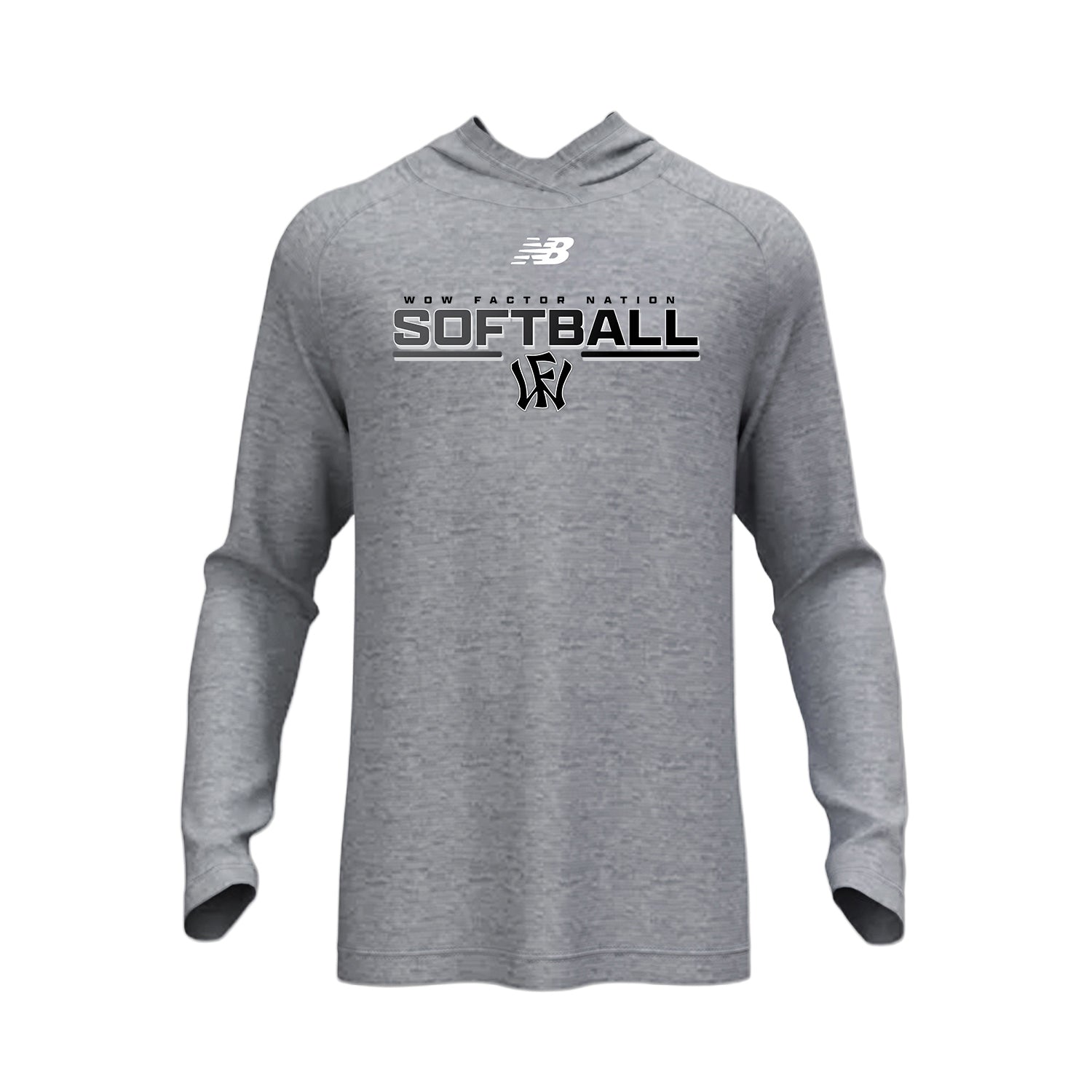 Softball Nation Men's Athletic Hoodie