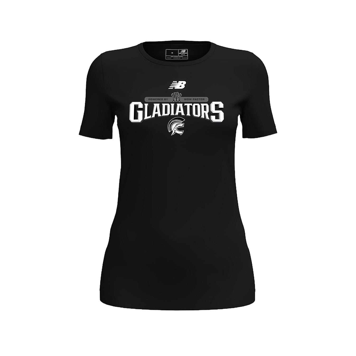 Gladiators Women's Cotton 50/50 Nblend T-Shirt
