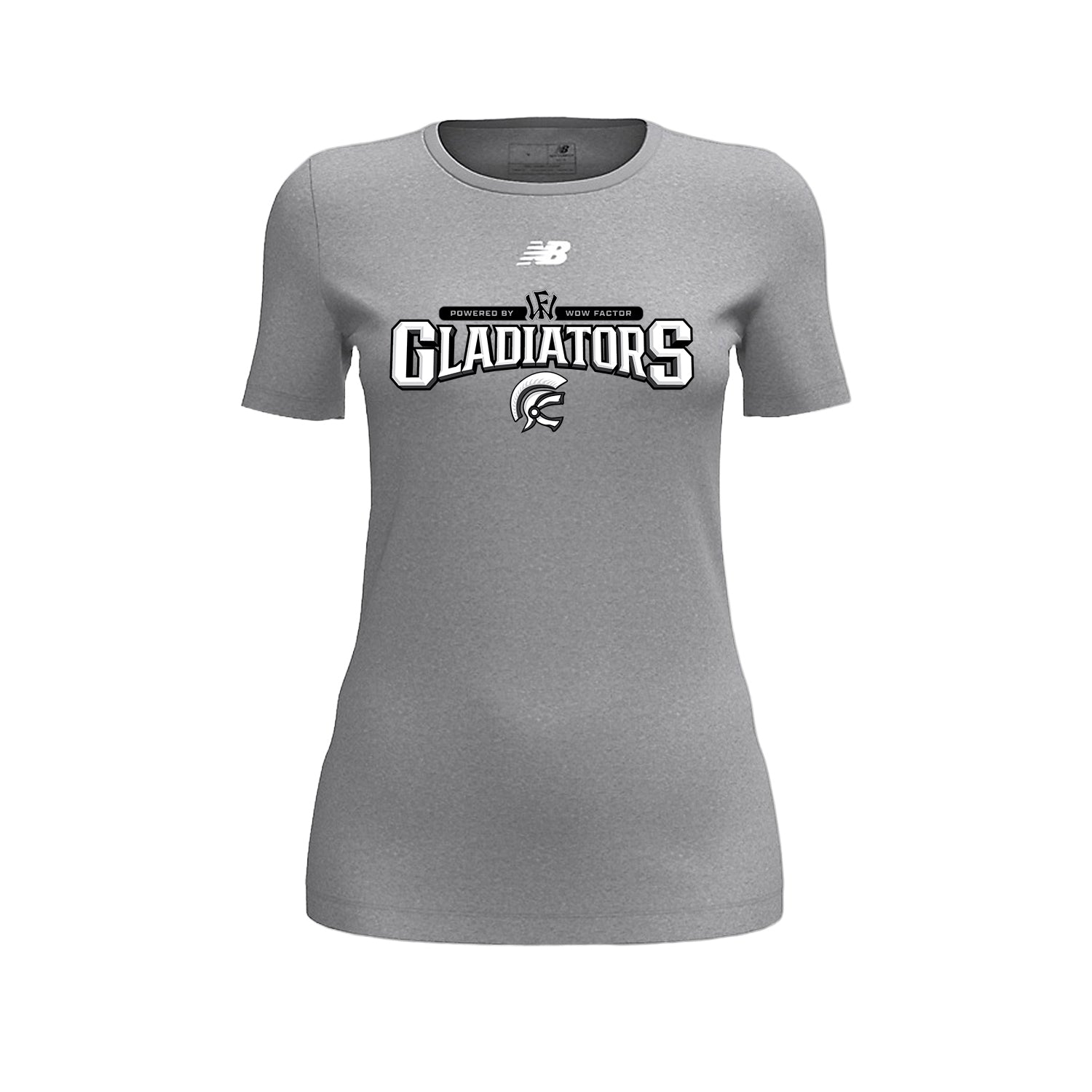 Gladiators Women's Cotton 50/50 Nblend T-Shirt