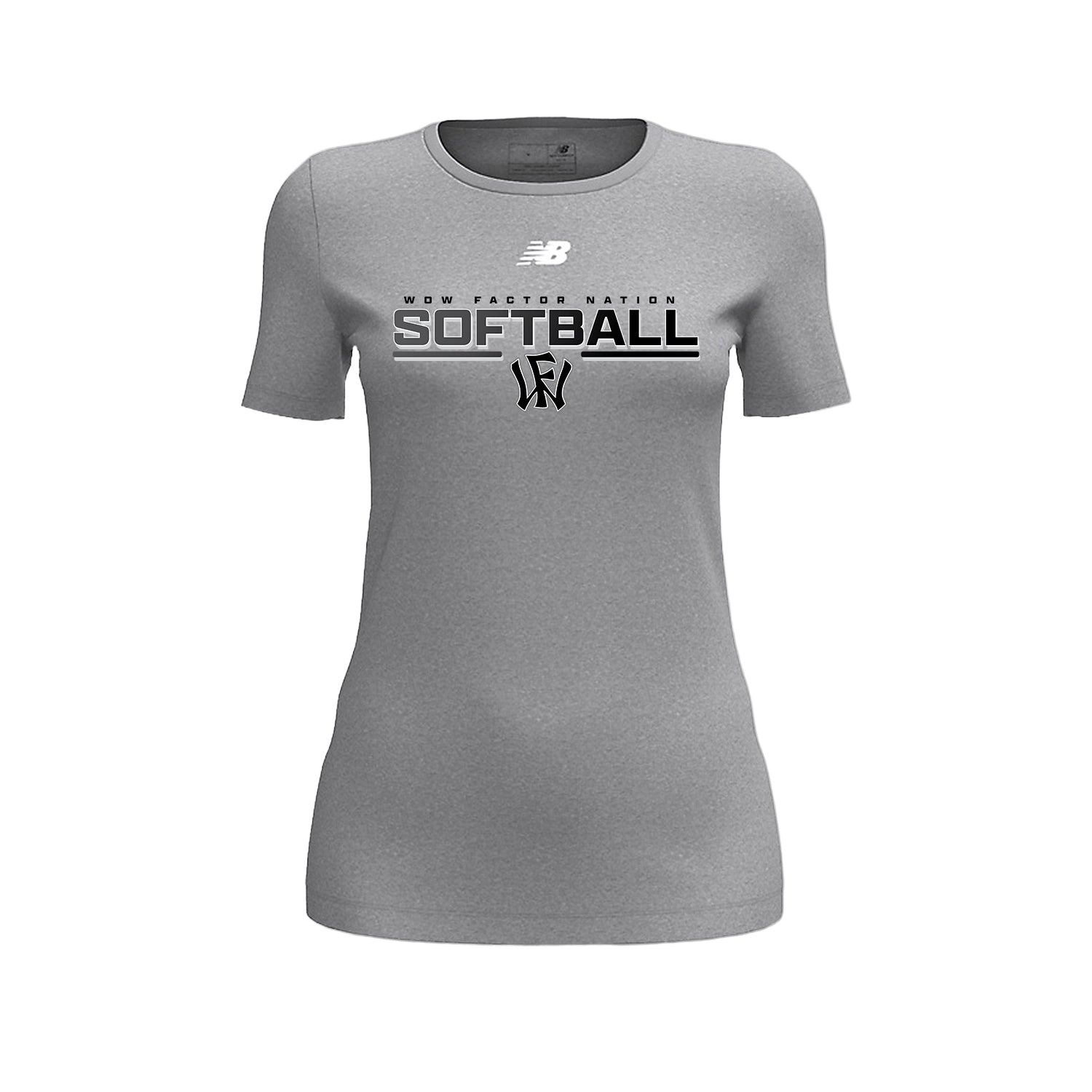 Softball Nation Women's Cotton 50/50 Nblend T-Shirt