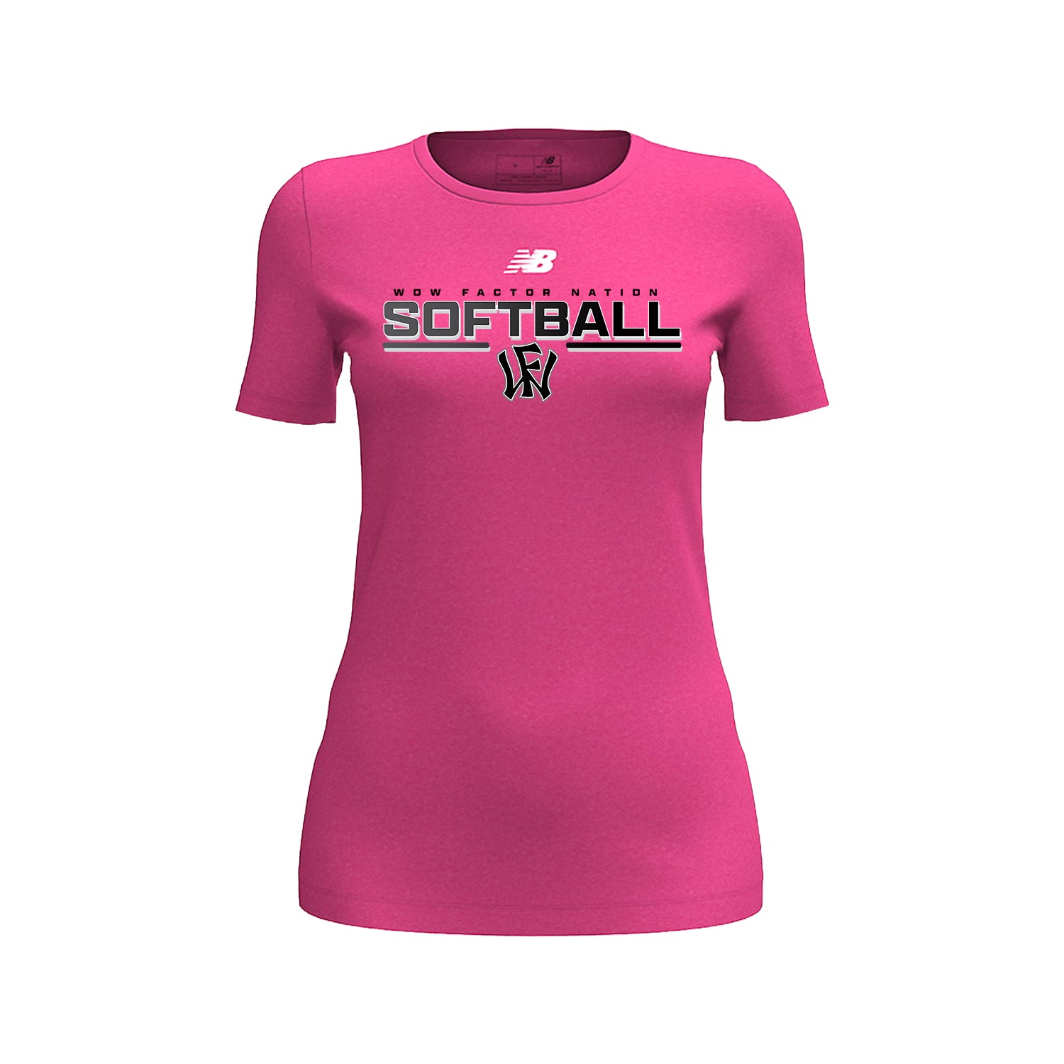 Softball Nation Women's Cotton 50/50 Nblend T-Shirt