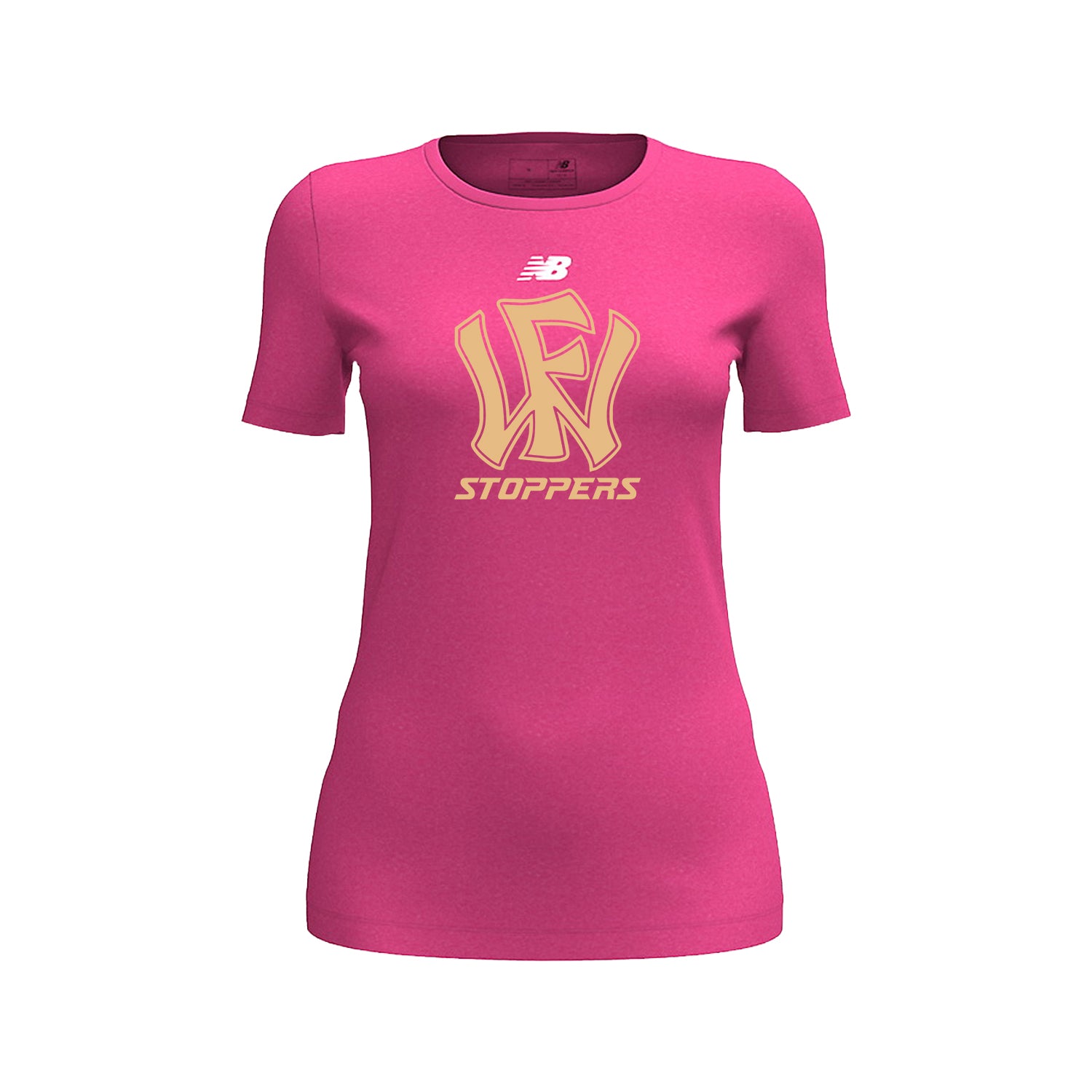 Stoppers Women's Cotton 50/50 Nblend T-Shirt