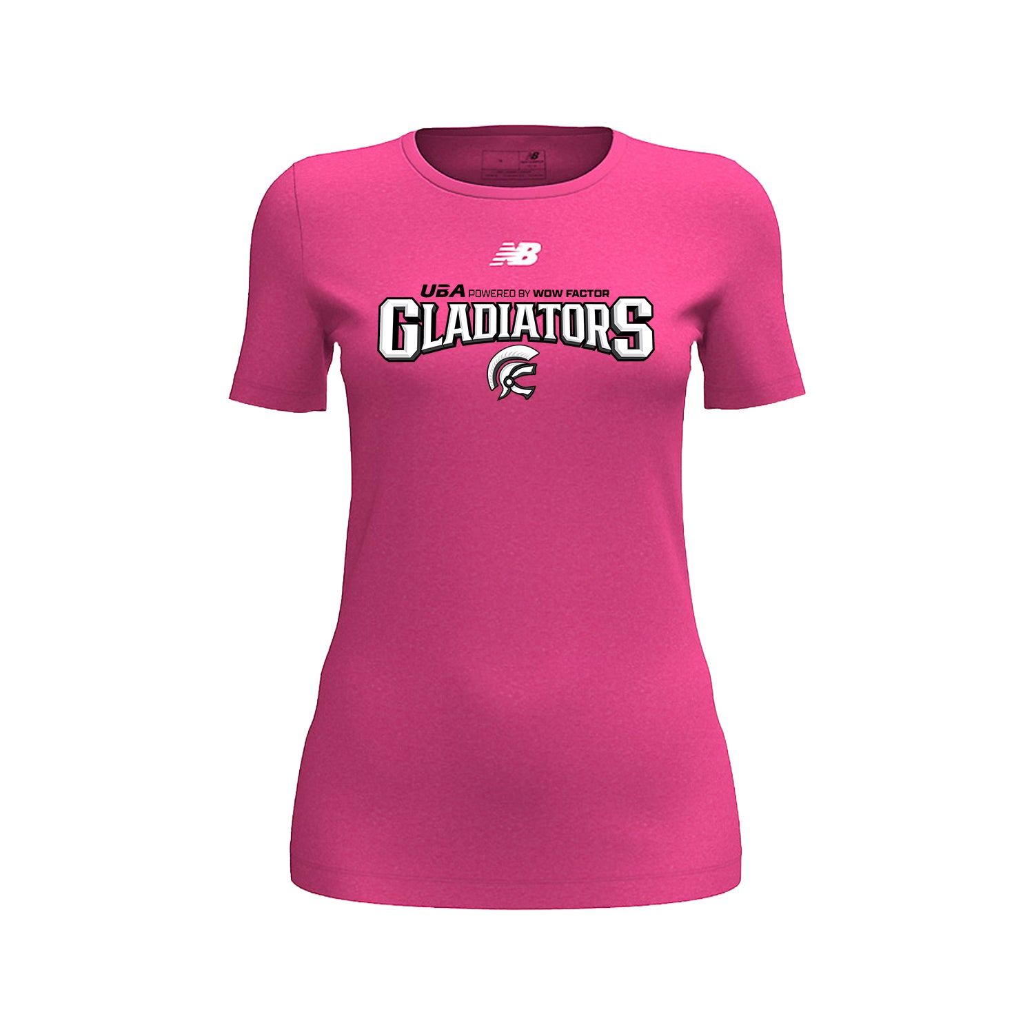 Gladiators Women's Cotton 50/50 Nblend T-Shirt