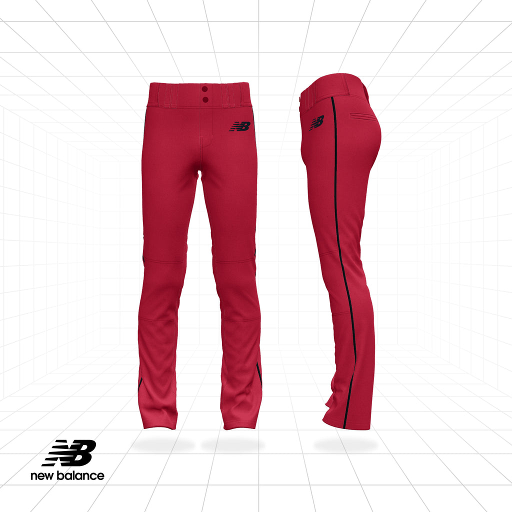 New Balance Youth Red Long Pant