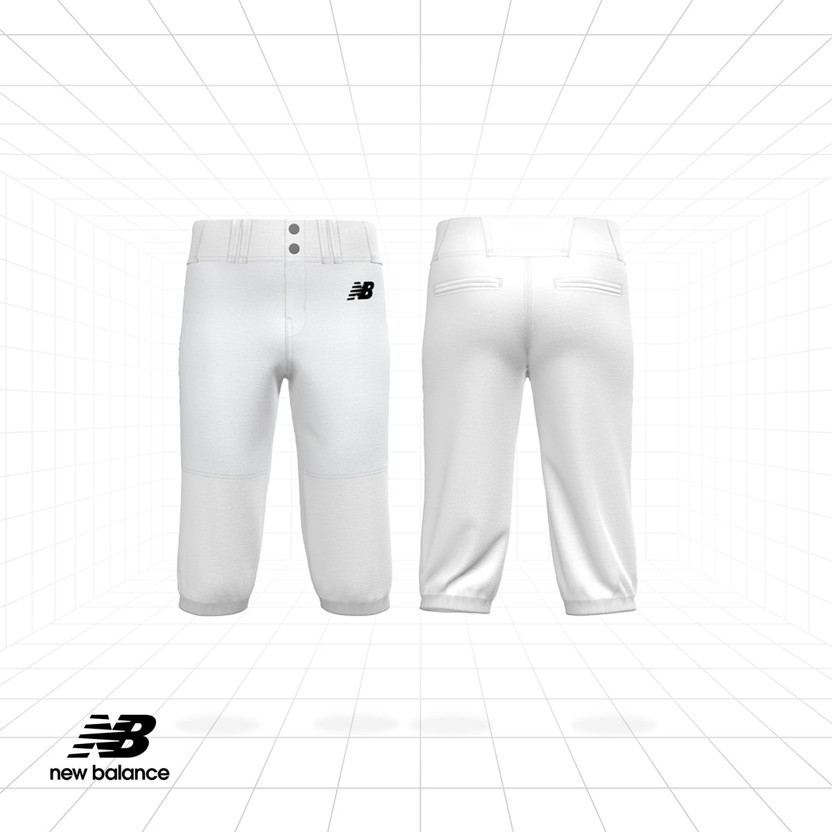 New Balance Youth White Knickers