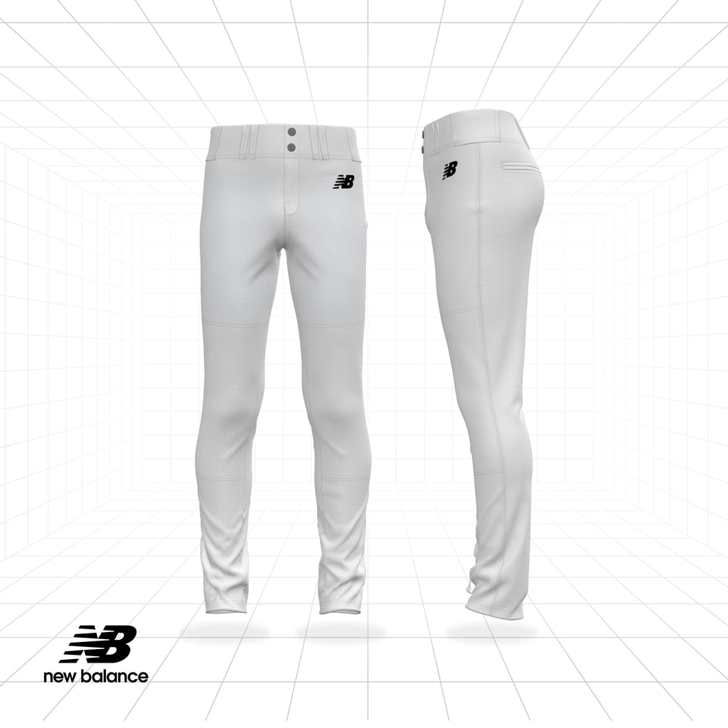 New Balance Youth Adversary Long White Pant