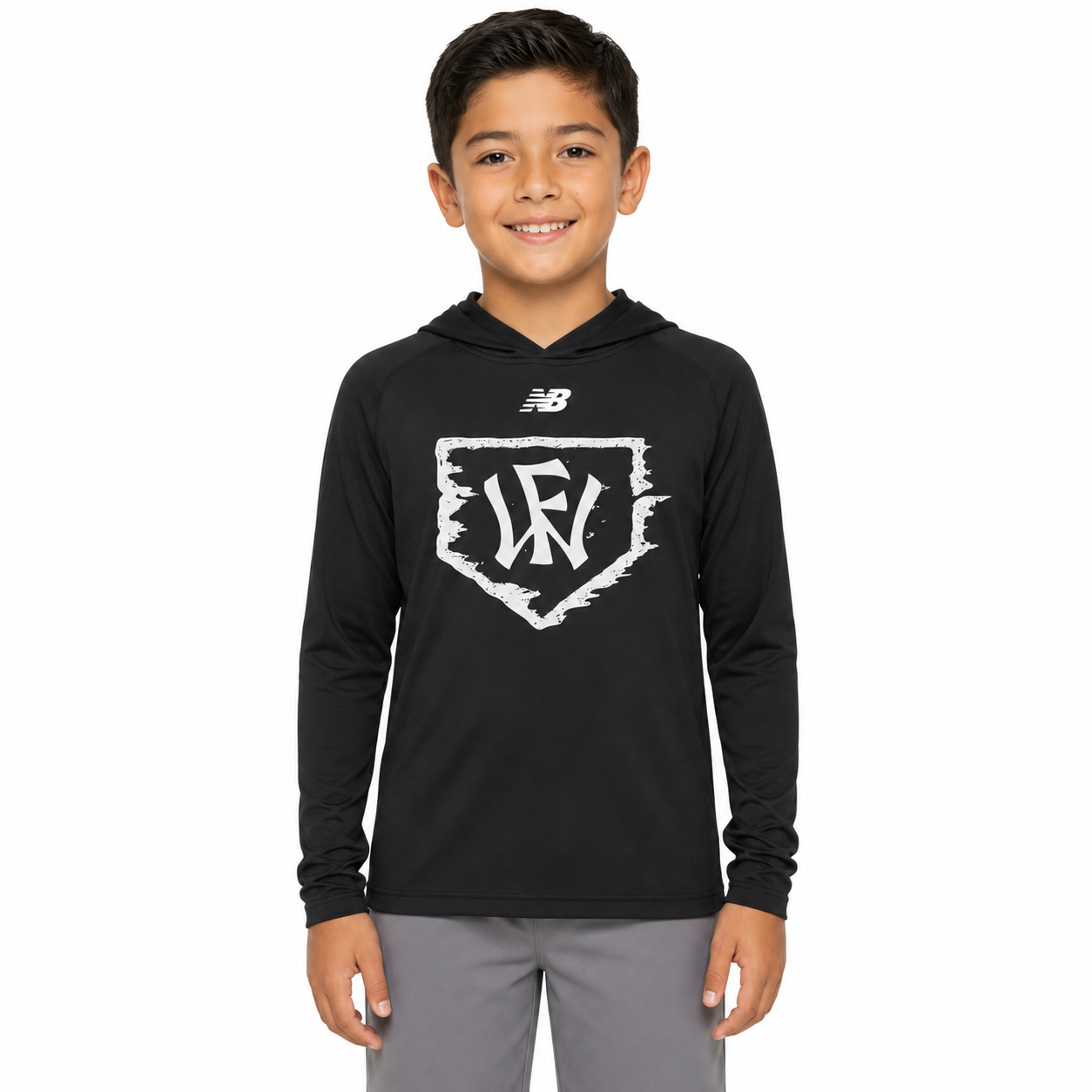Youth Baseball Lightweight Dry-Fit Athletic Hoodie