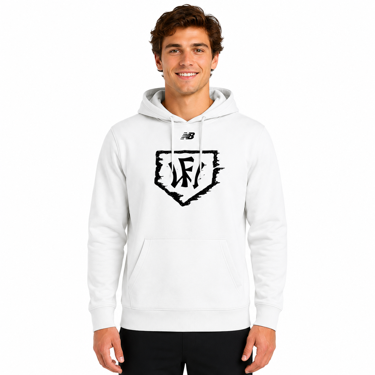 Men's Baseball Fleece Hoodie